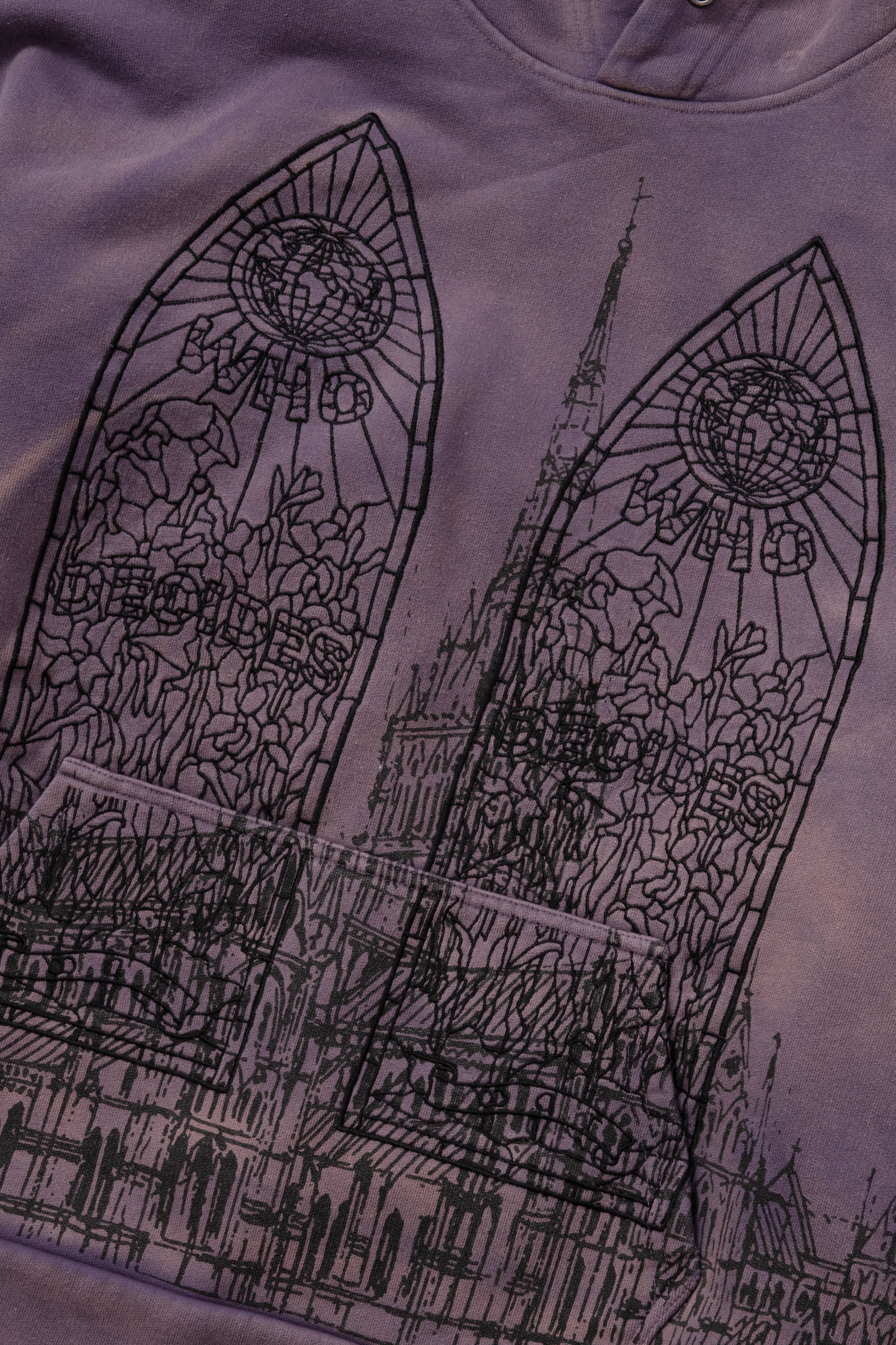 CATHEDRAL HOODED PULLOVER - Image 2