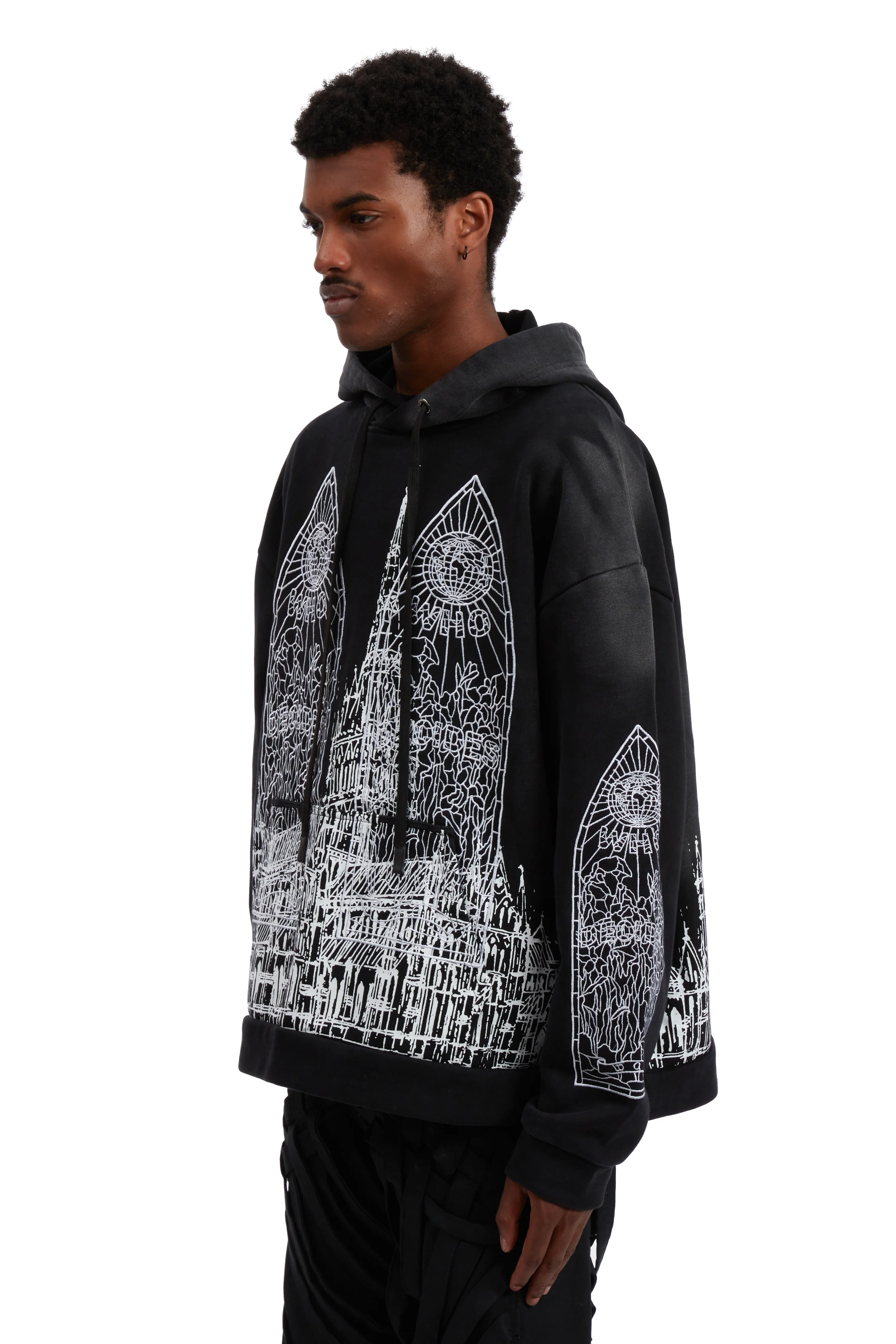 CATHEDRAL HOODED PULLOVER - Image 4