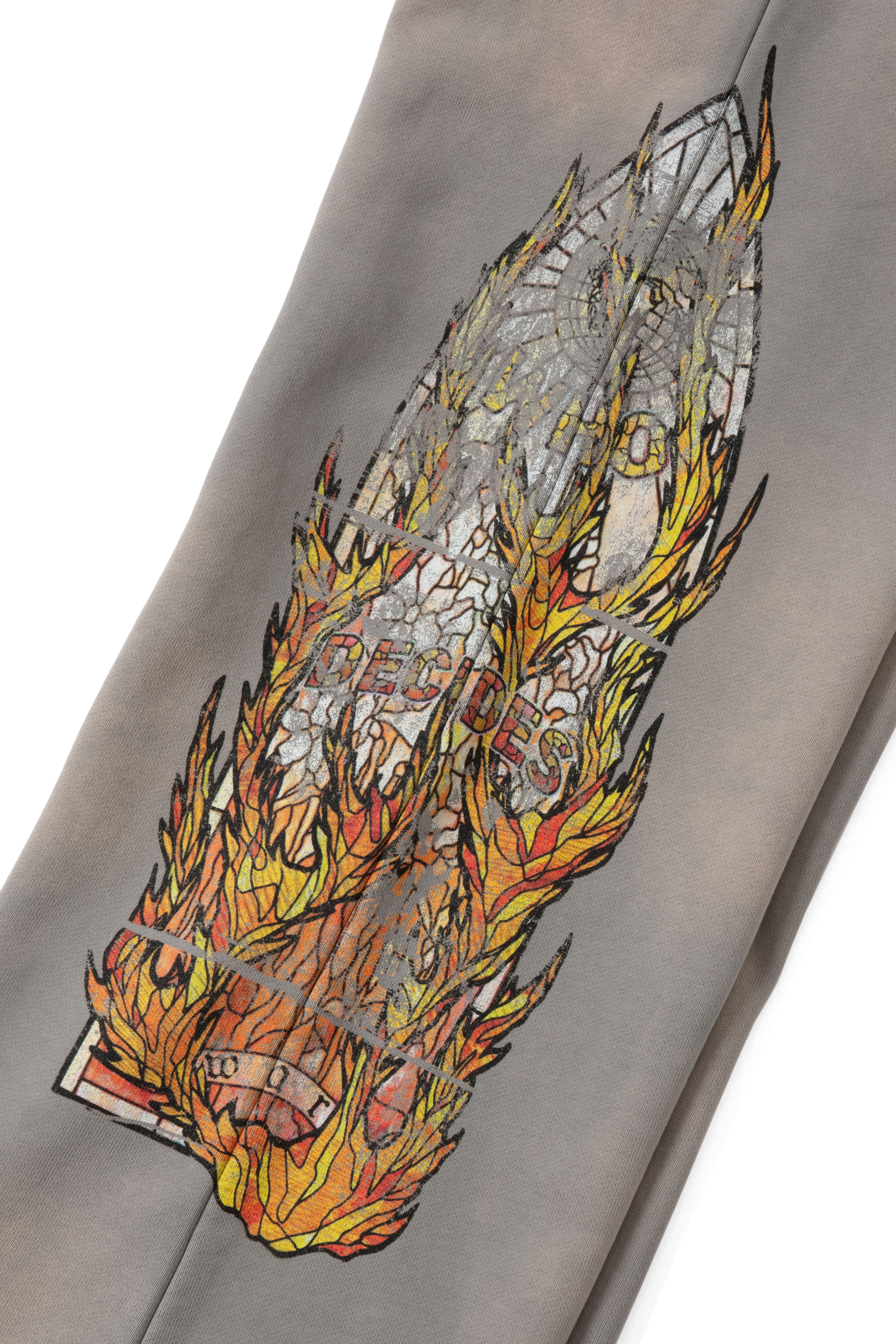 FADED FLAME GLASS SWEATPANT - Image 2