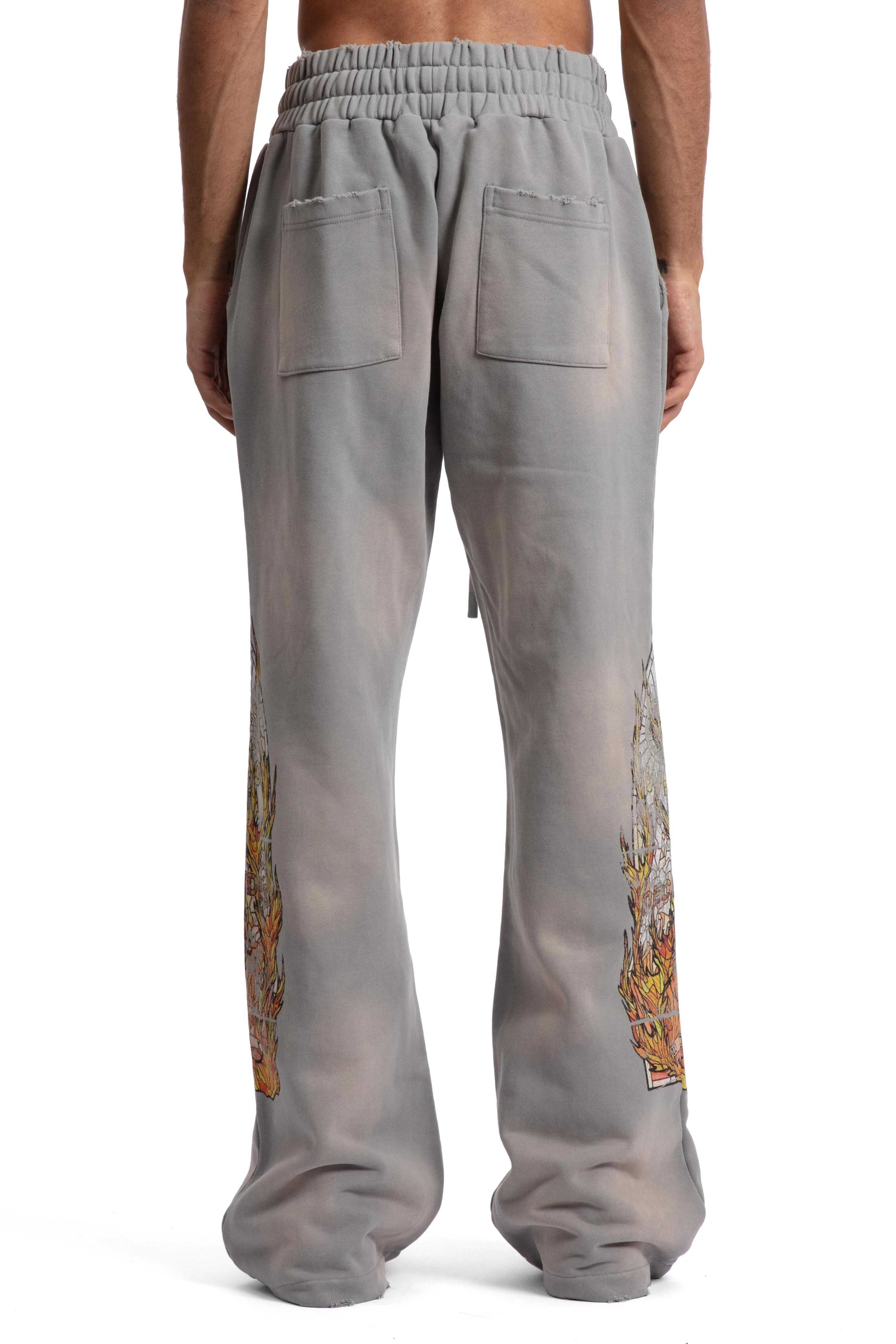 FADED FLAME GLASS SWEATPANT - Image 6