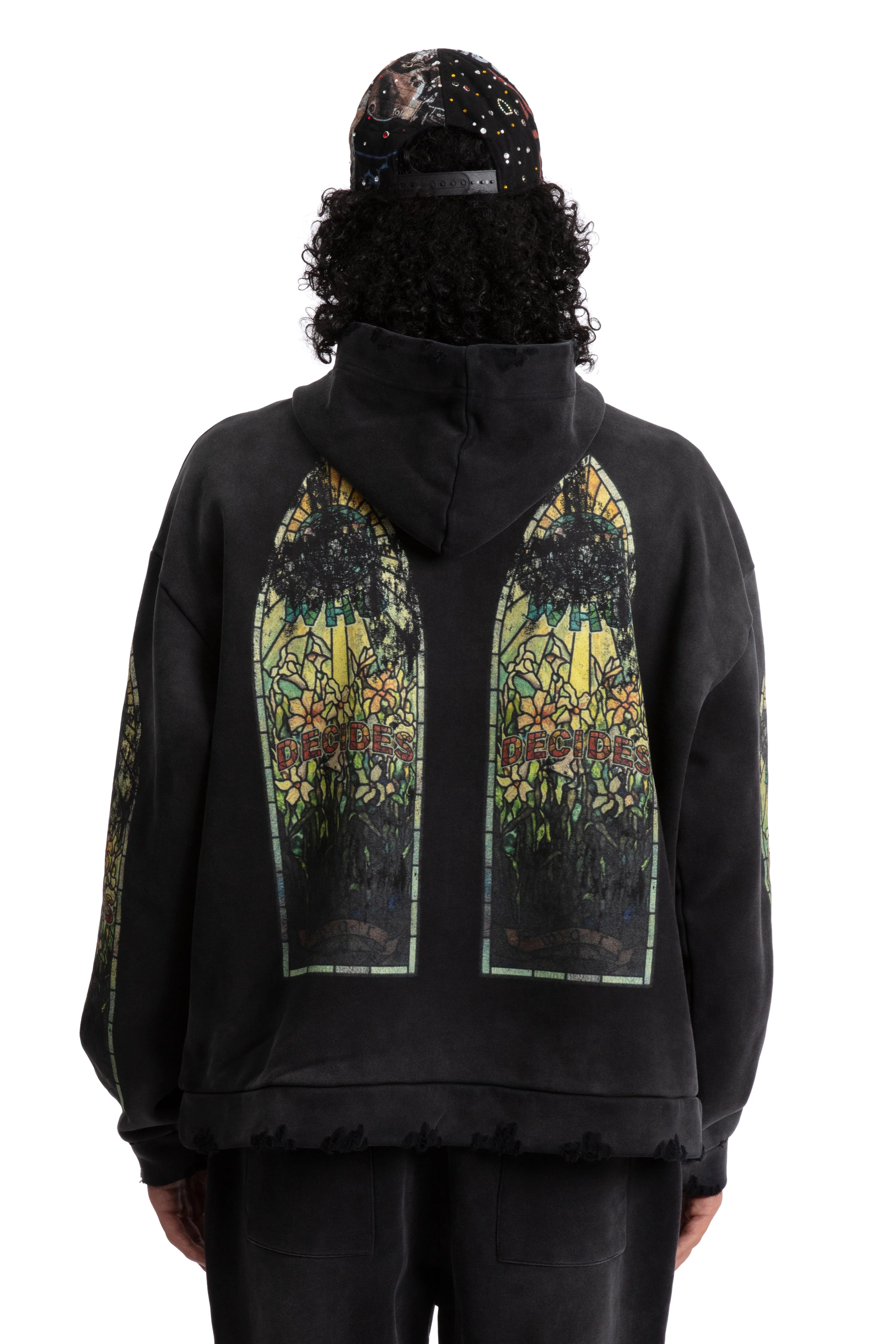 FADED HOODED PULLOVER - Image 6