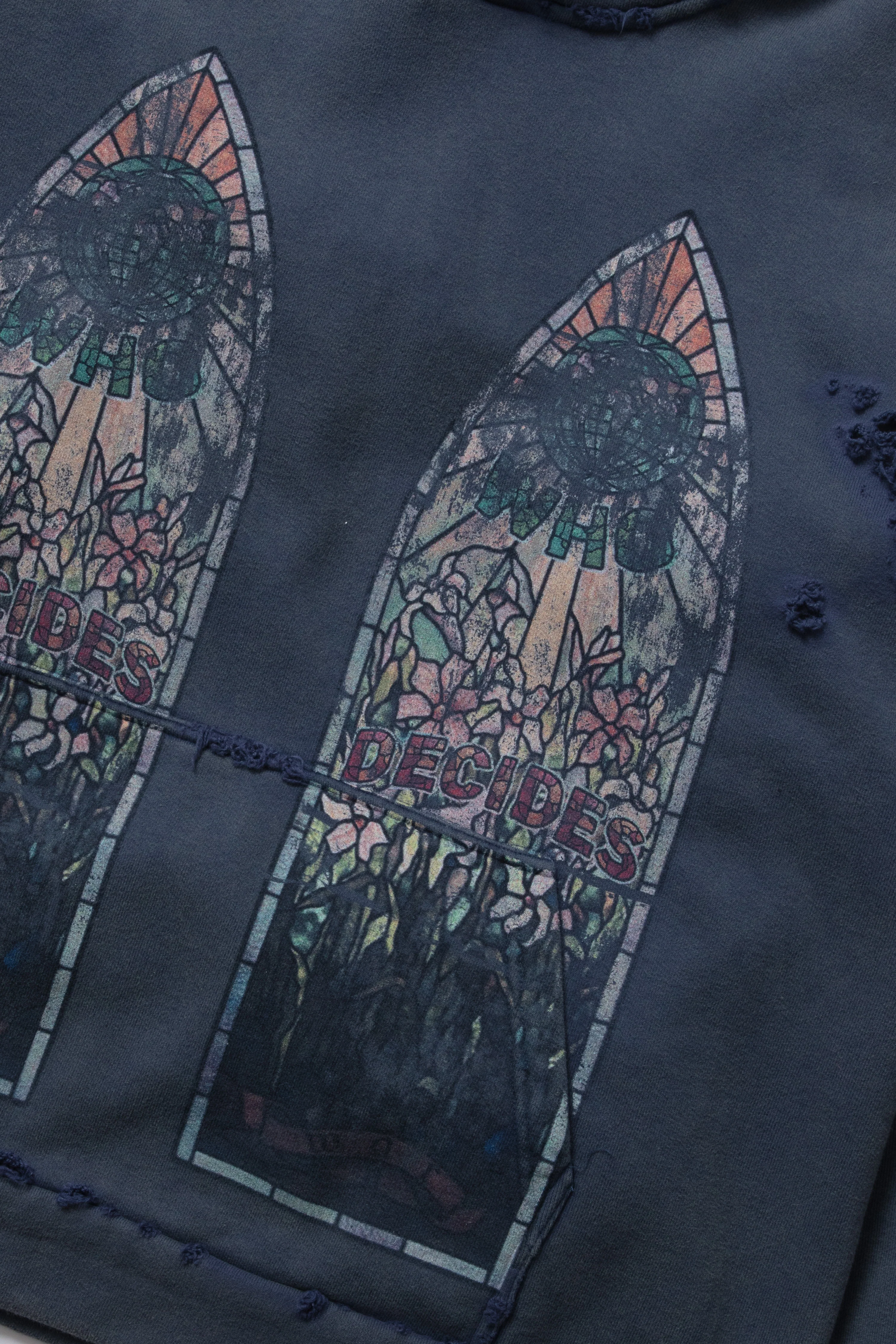 FADED HOODED PULLOVER - Image 2