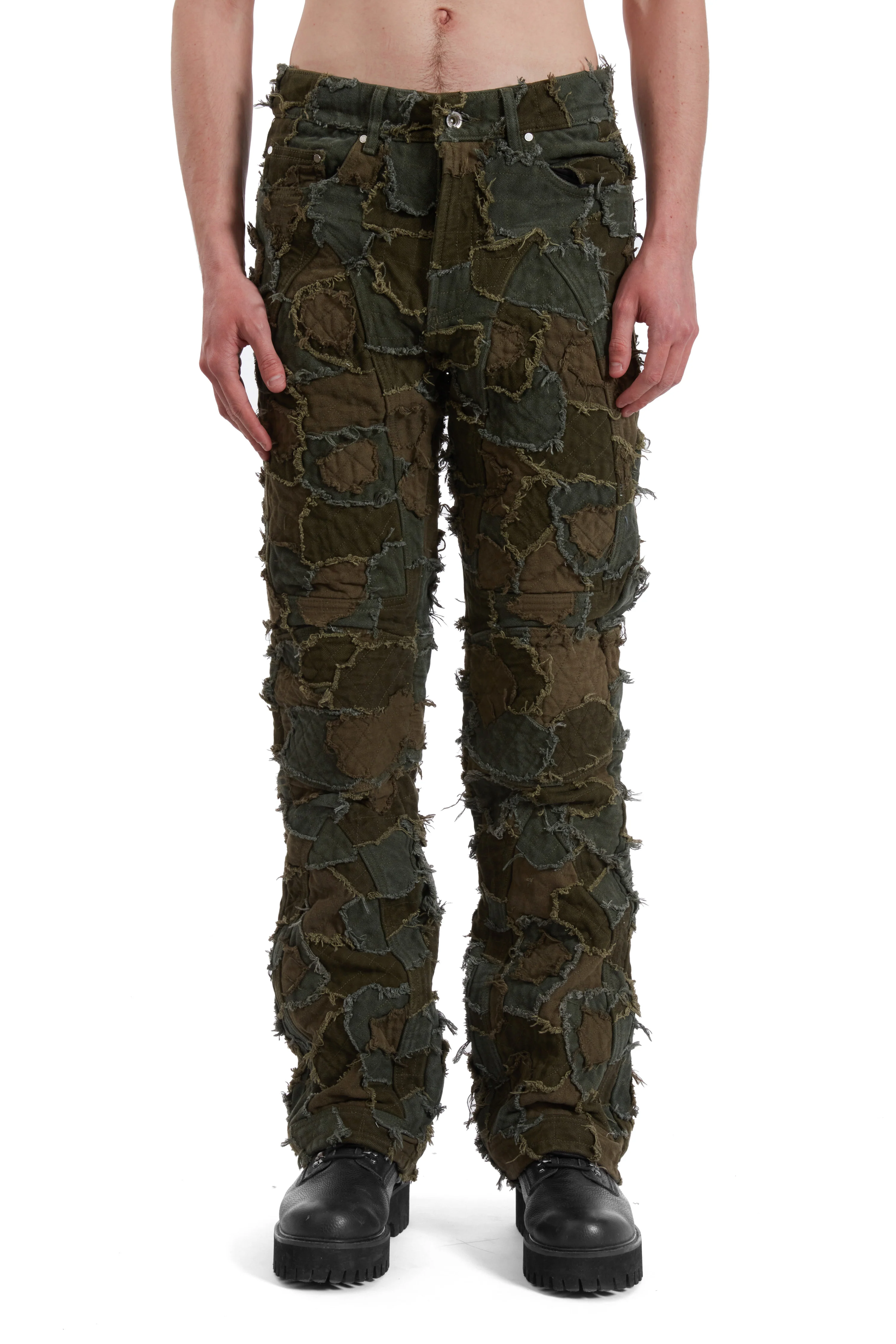 FIELD CAMO MOTO PANTS - Image 3
