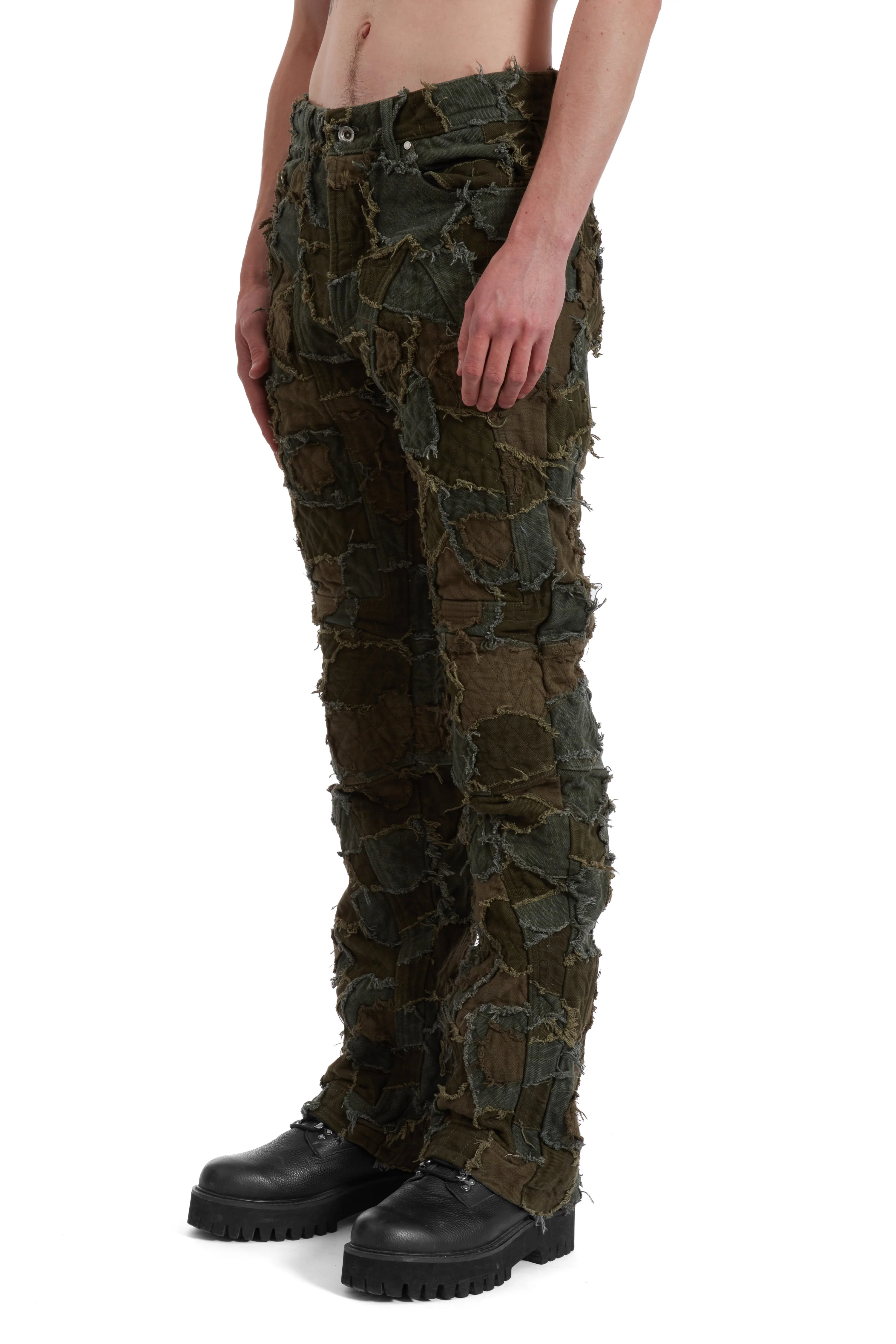 FIELD CAMO MOTO PANTS - Image 4