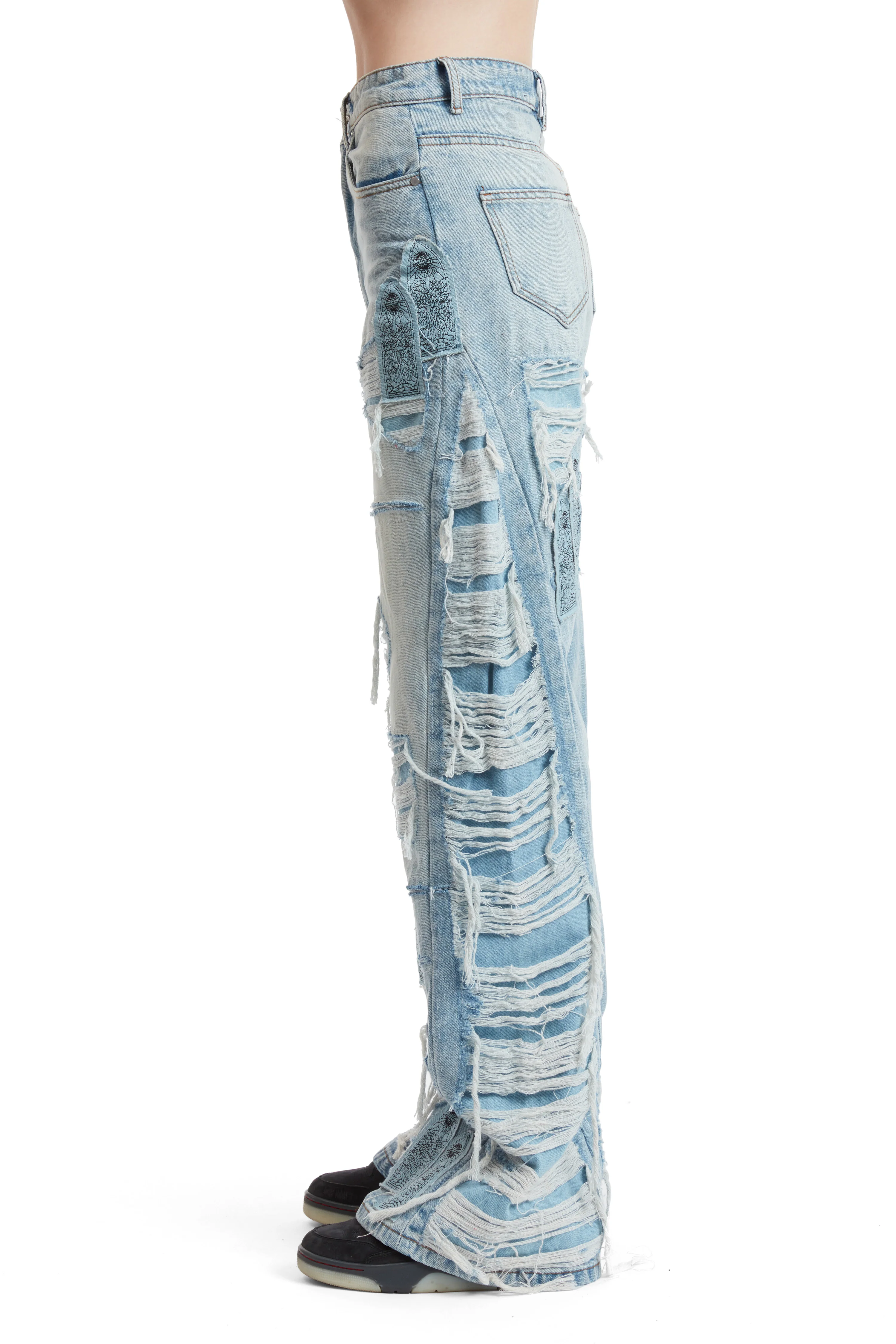FULL DISTRESS ARCH DENIM - Image 5