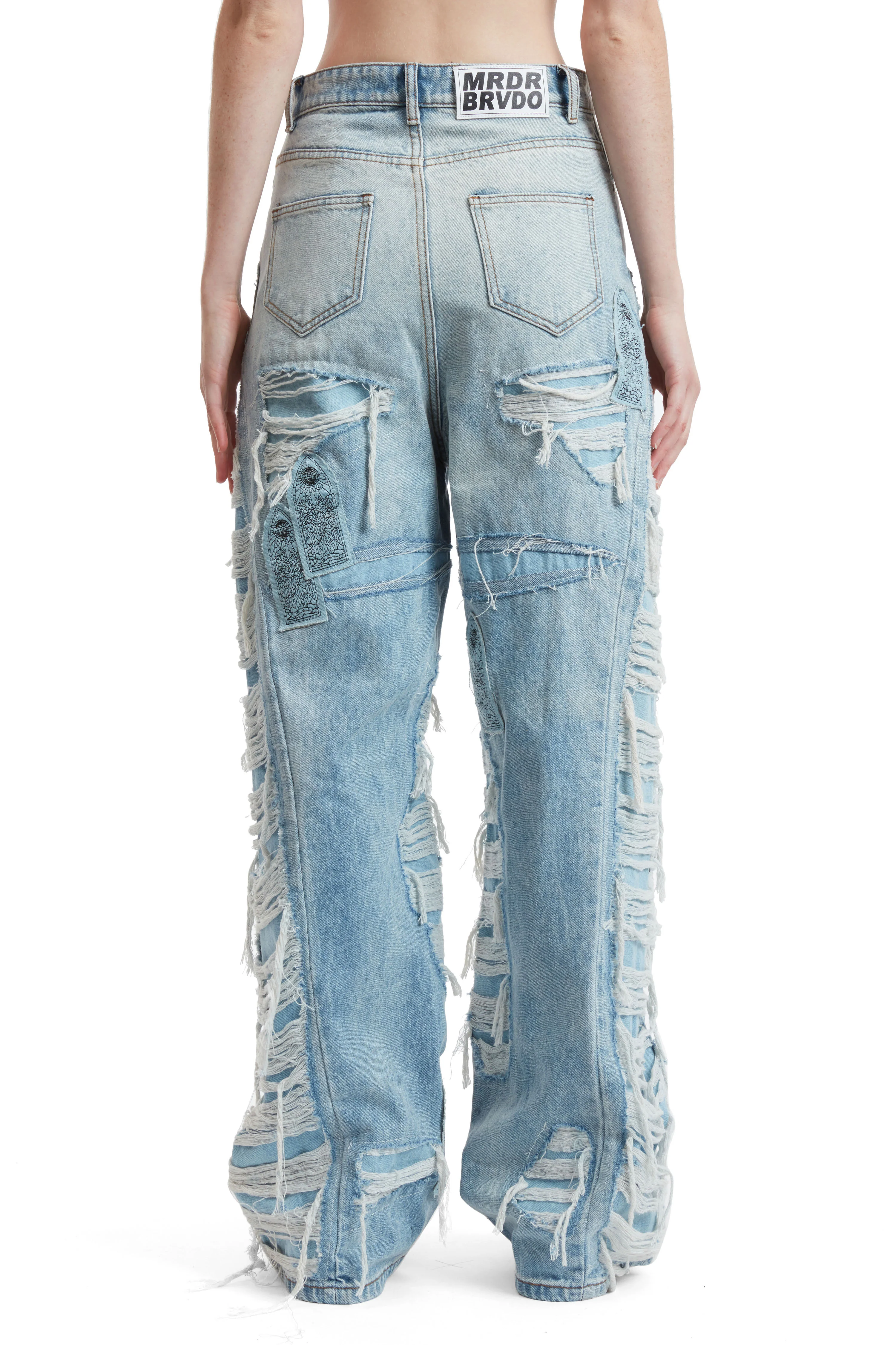 FULL DISTRESS ARCH DENIM - Image 6