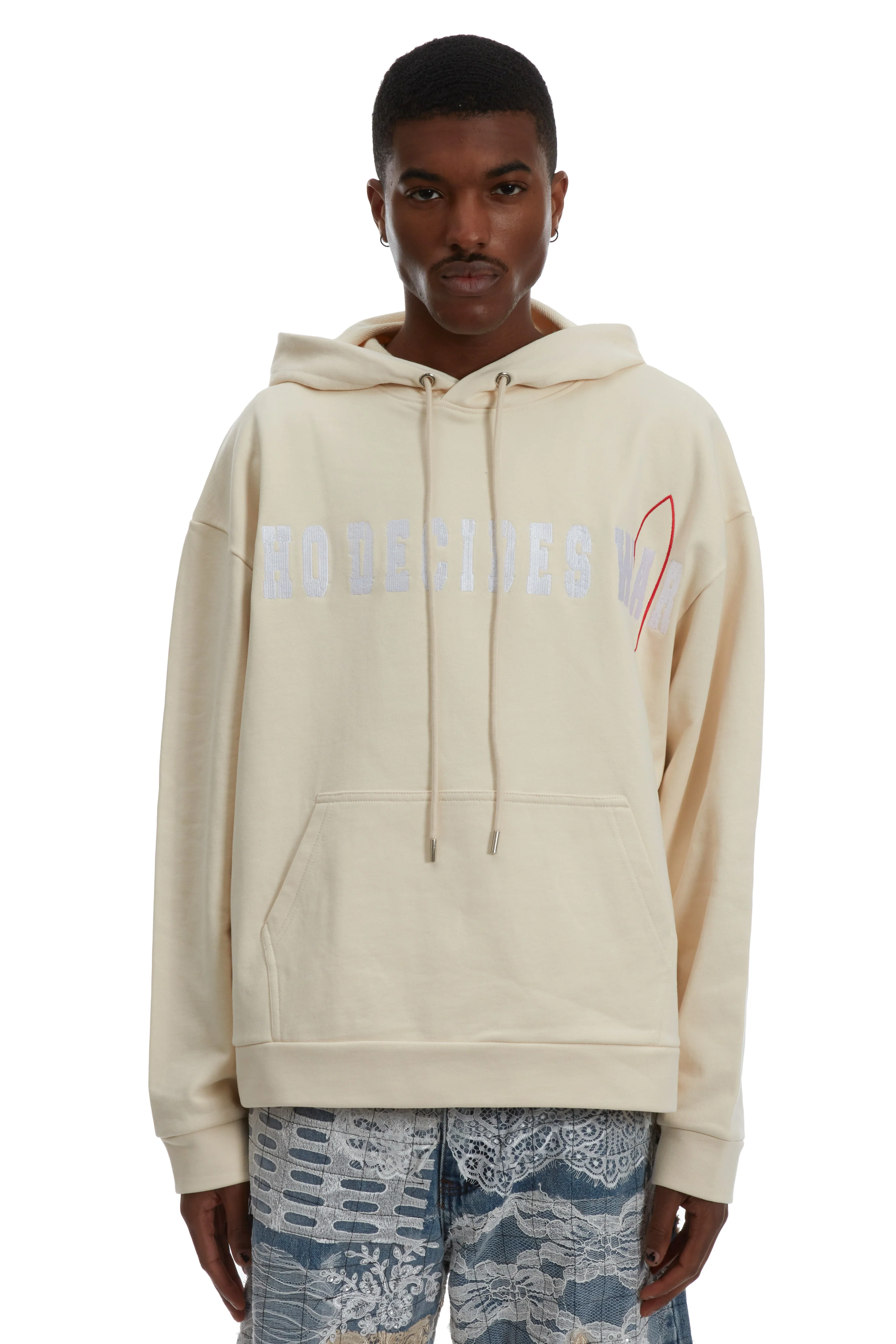 GLASS LOGO HOODED SWEATSHIRT - Image 3