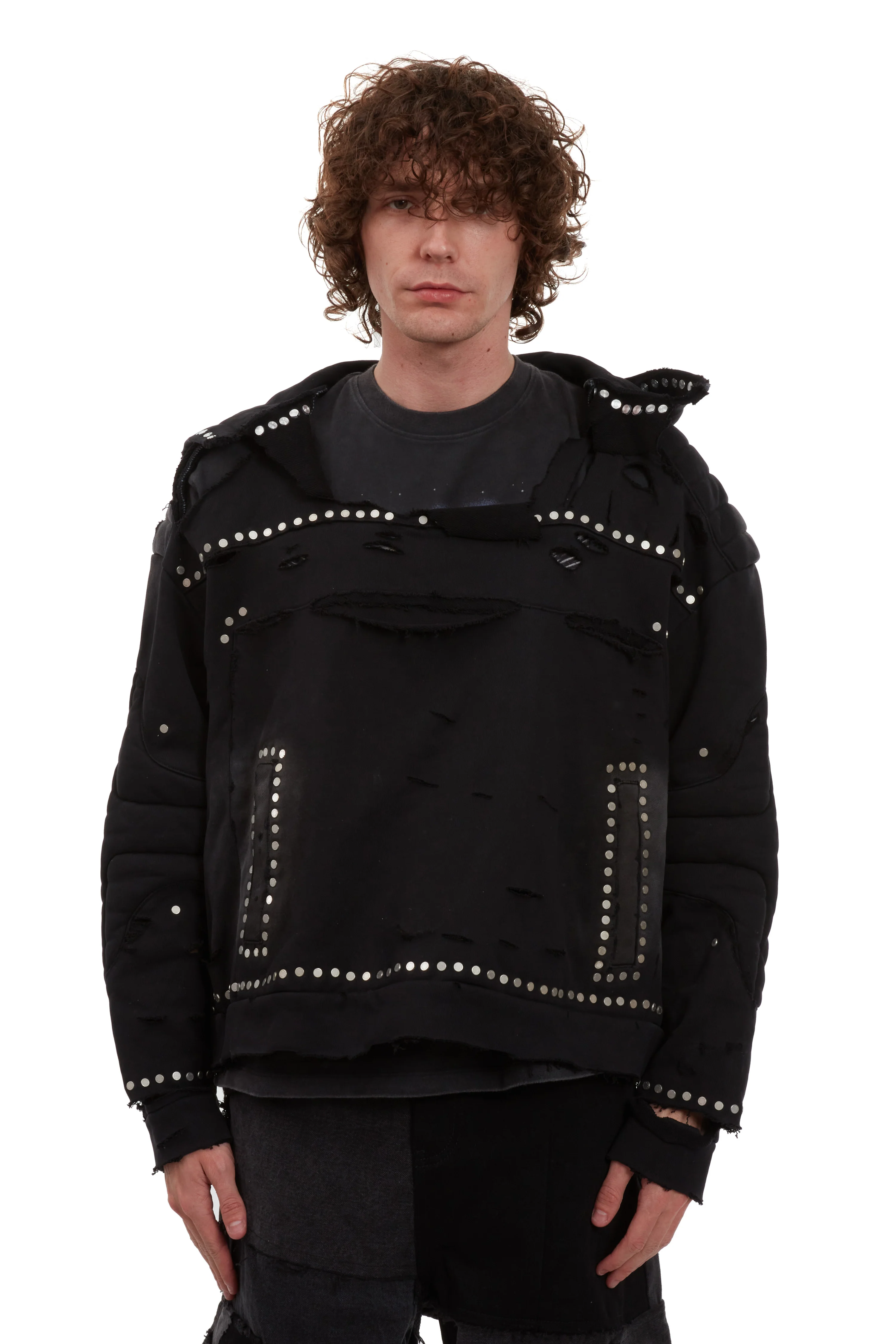 HARDWARE AMOUR HOODED PULLOVER - Image 3
