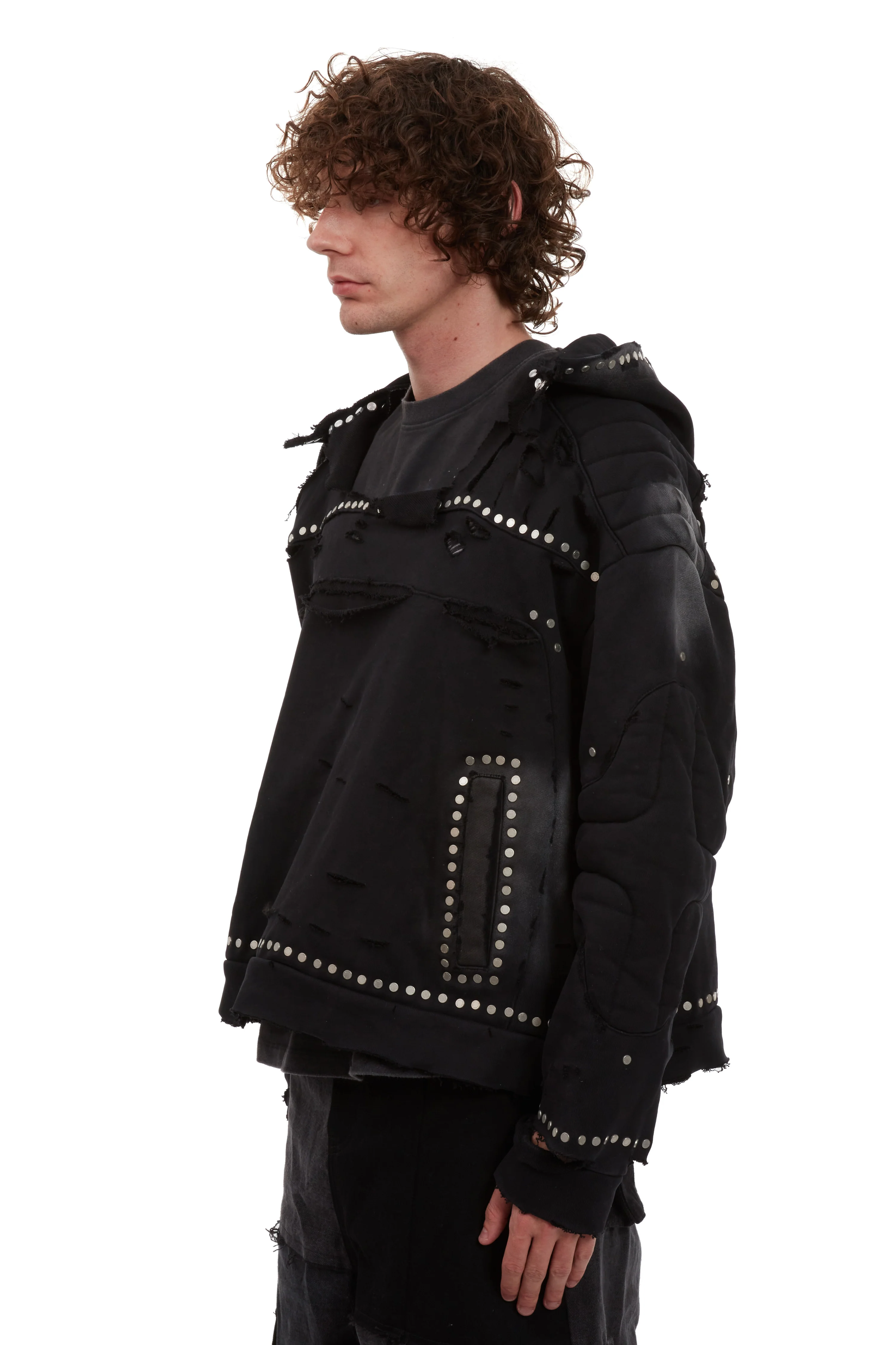 HARDWARE AMOUR HOODED PULLOVER - Image 4