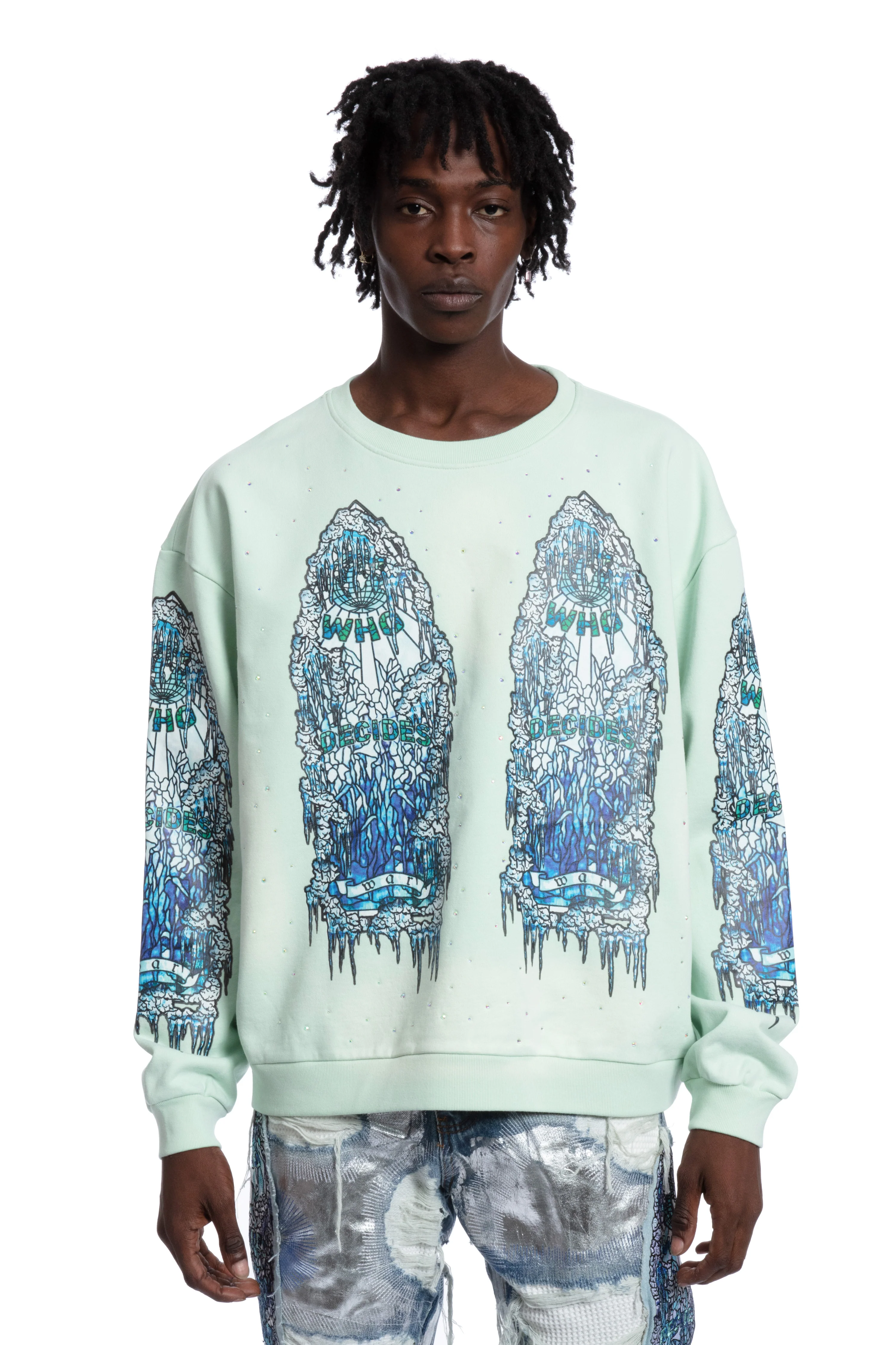 ICED GLASS CREWNECK - Image 3