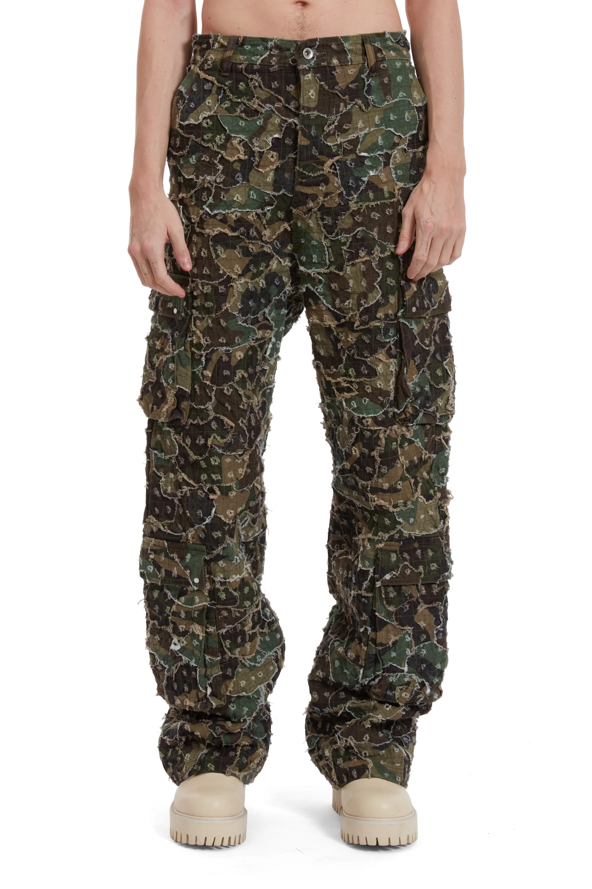 MICRO DISTRESSED CARGO PANT - Image 3