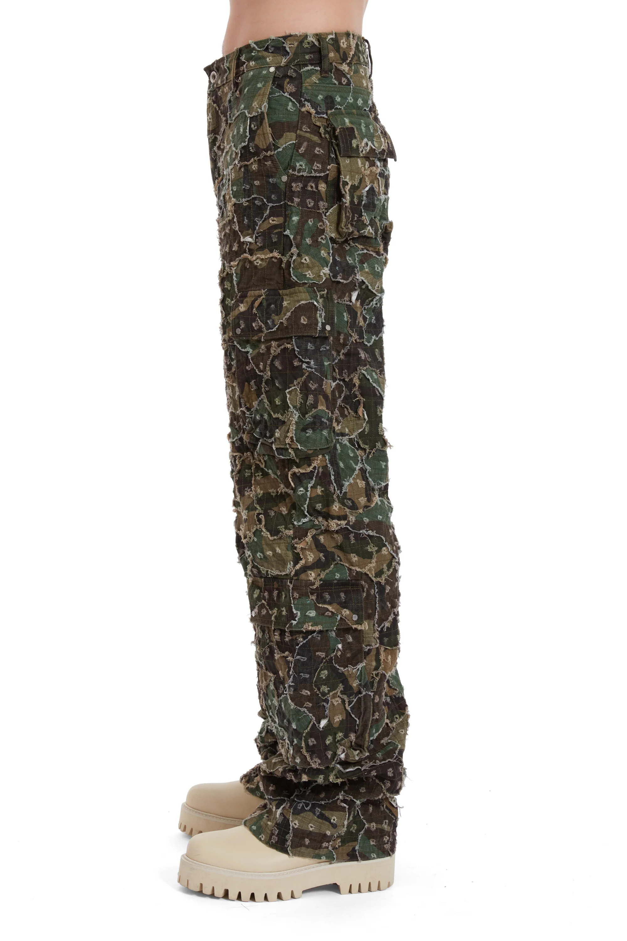 MICRO DISTRESSED CARGO PANT - Image 5