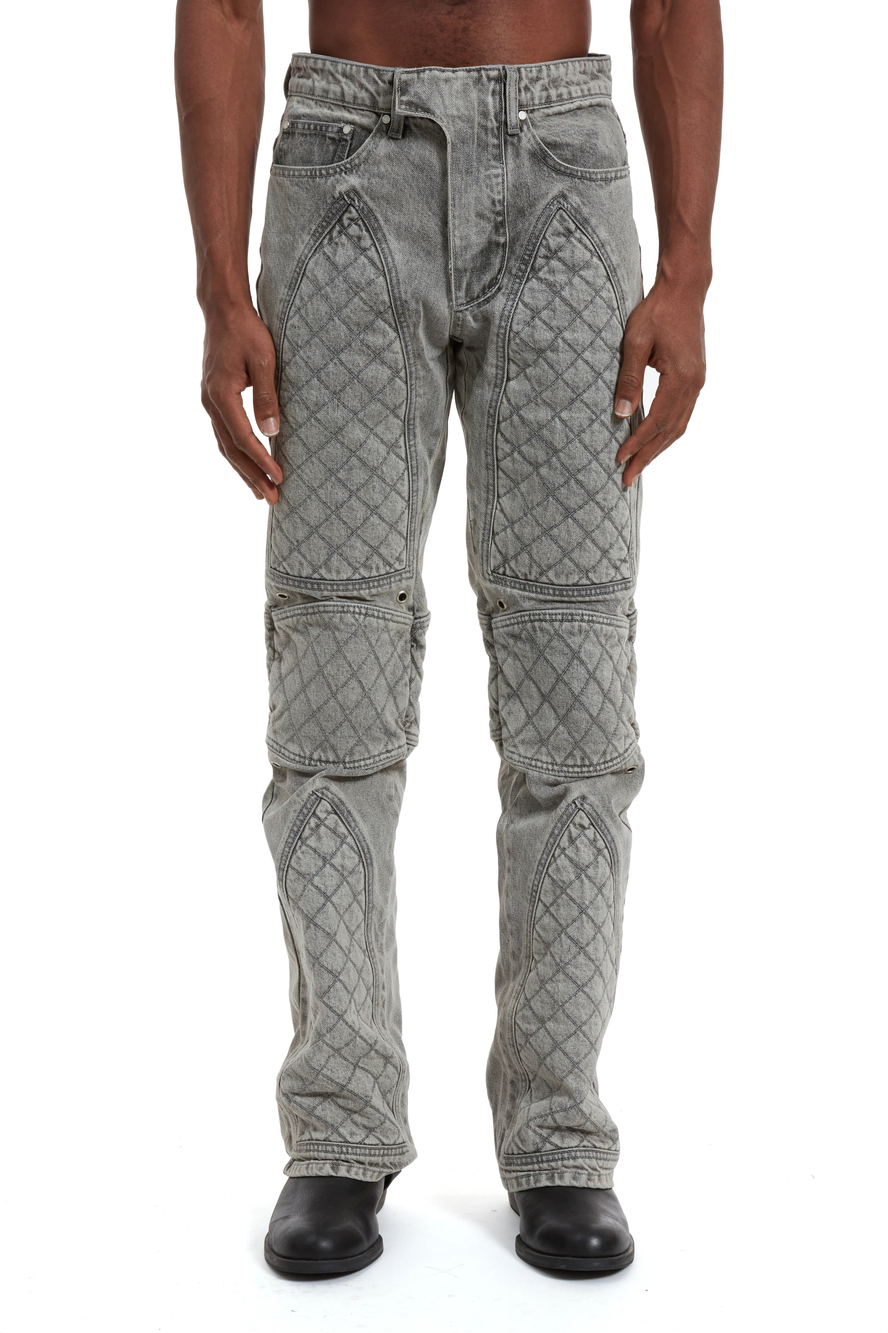 MOTO DENIM VINTAGE GREY - Image 3