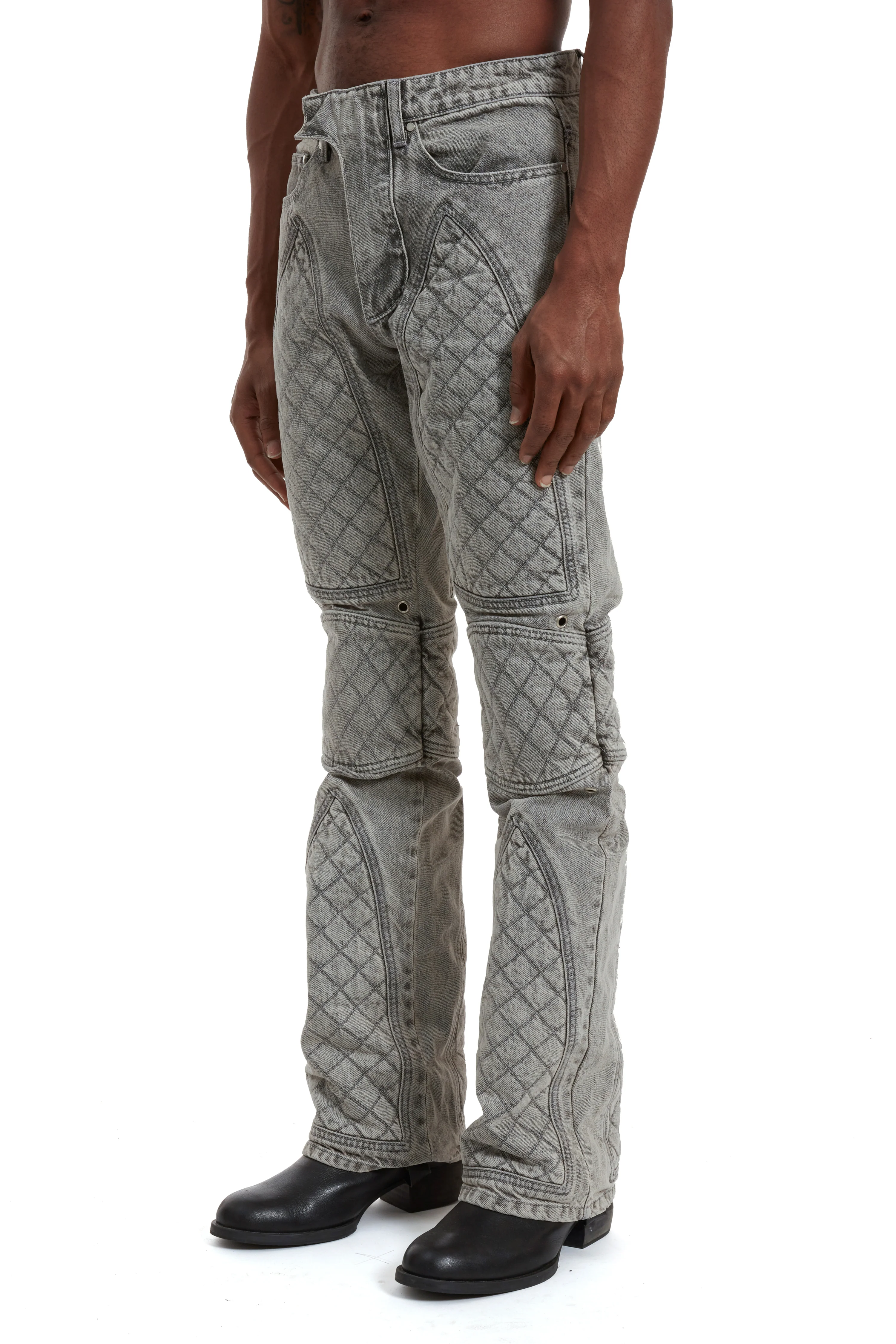MOTO DENIM VINTAGE GREY - Image 4