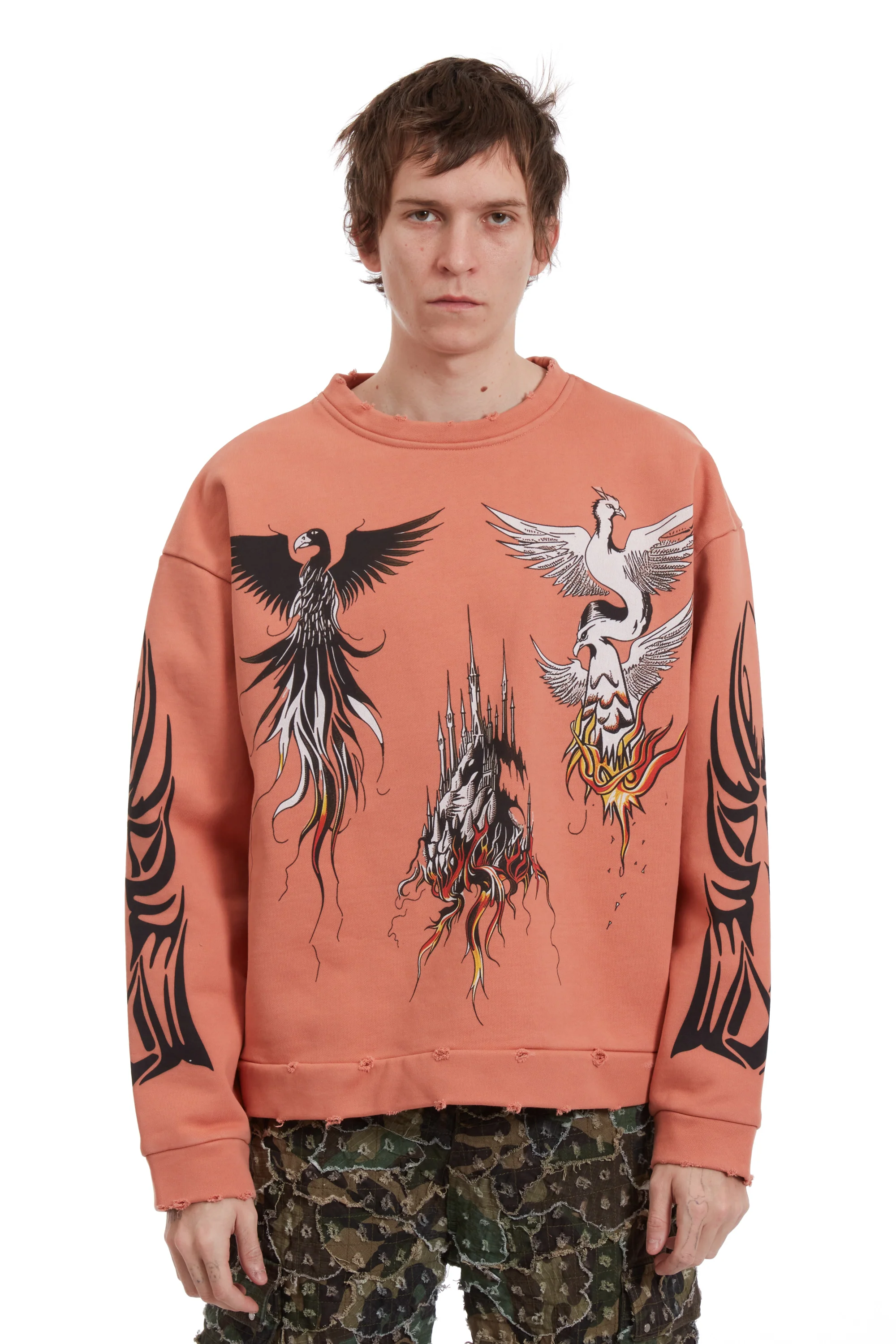 NEFARIOUS WINGED CREWNECK SWEATER - Image 3