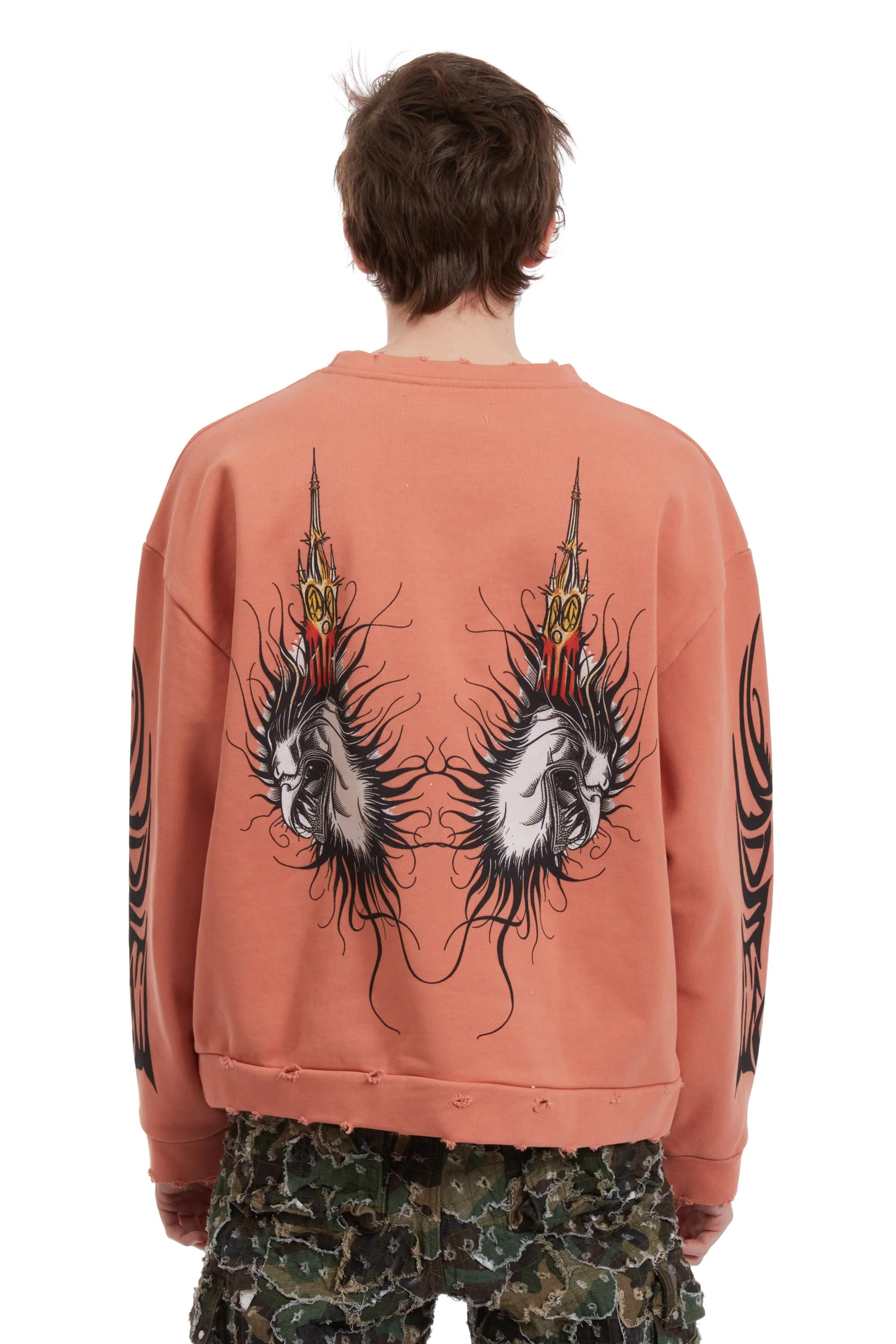 NEFARIOUS WINGED CREWNECK SWEATER - Image 6