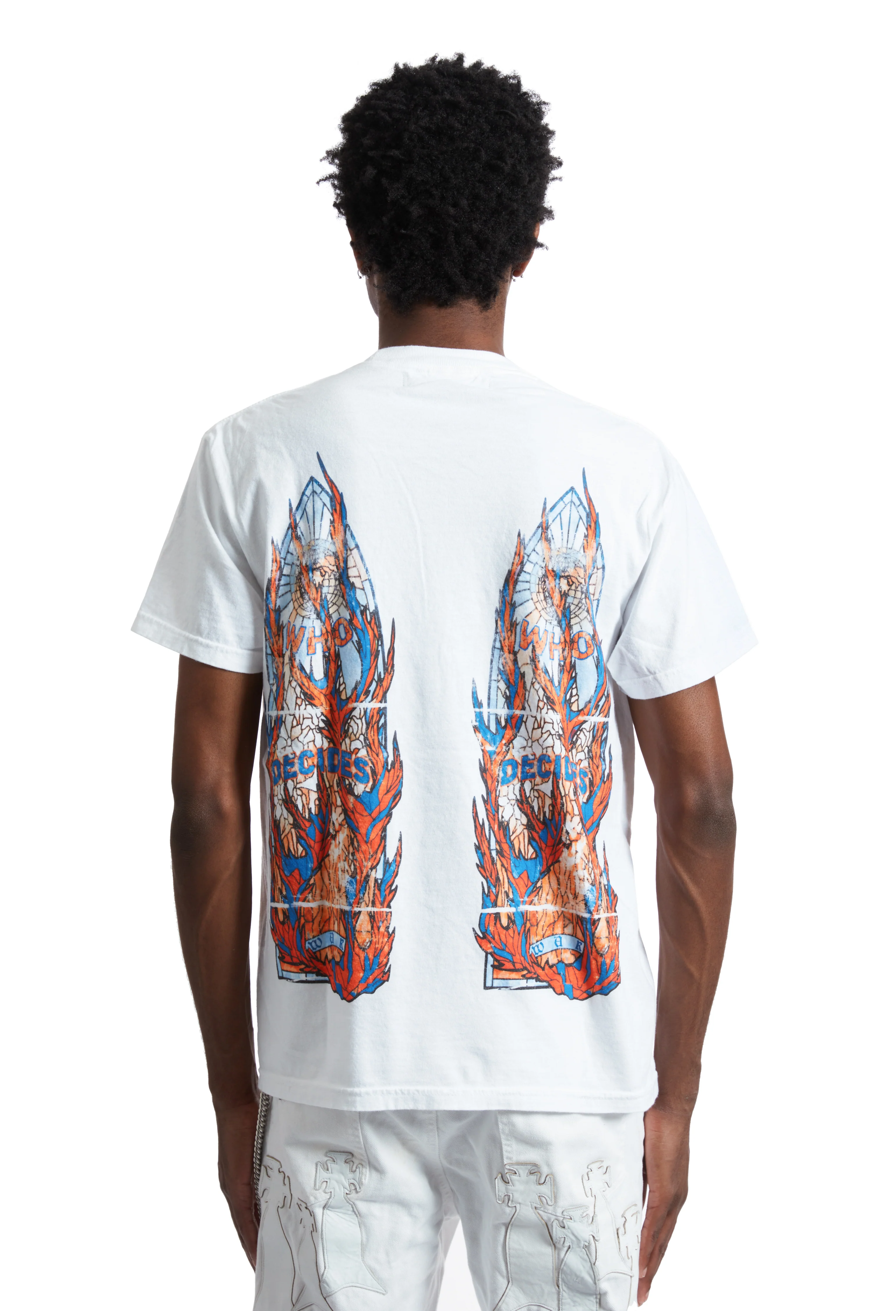 NYC Flame Glass T Shirt - Image 6