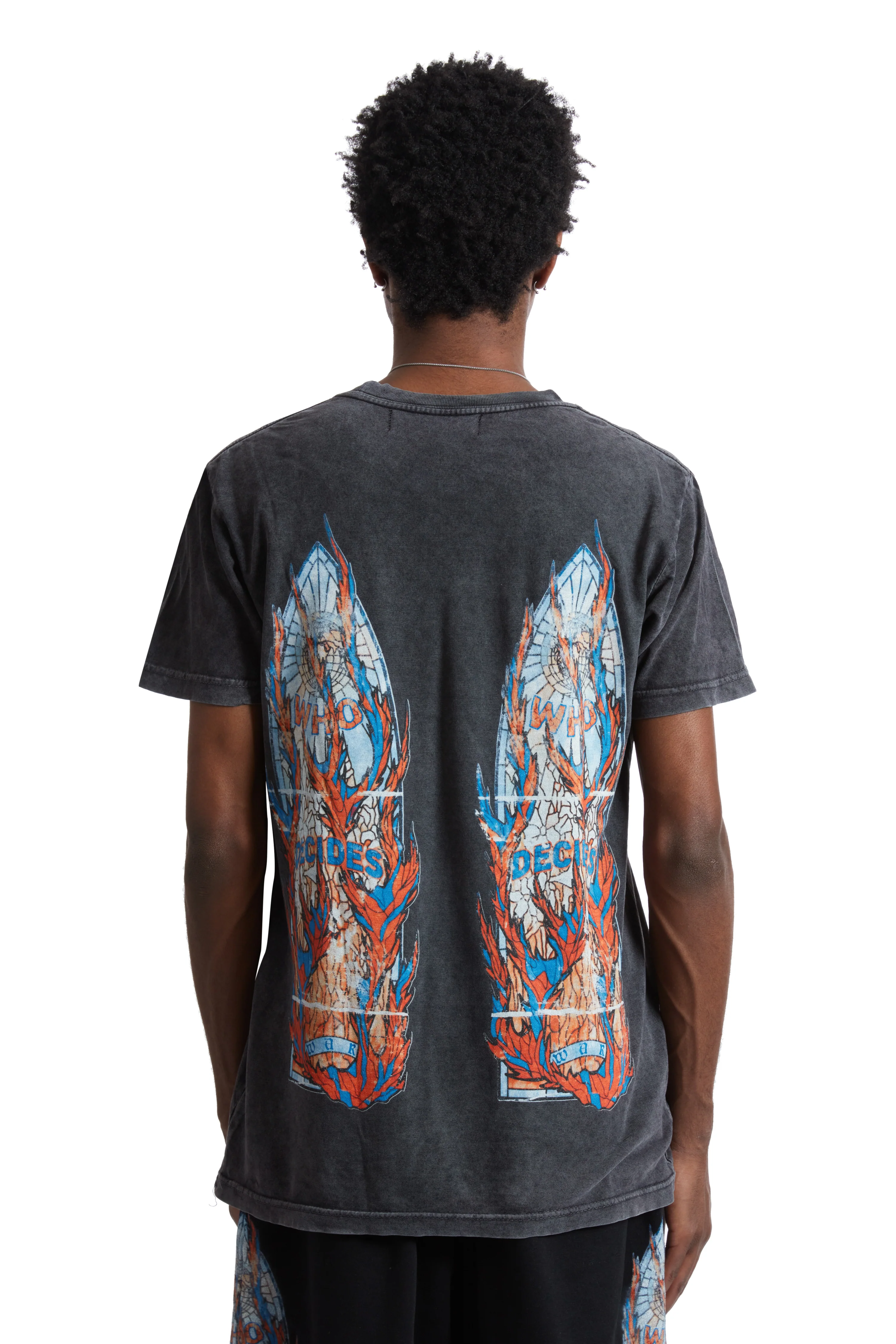 NYC Flame Glass T Shirt - Image 6