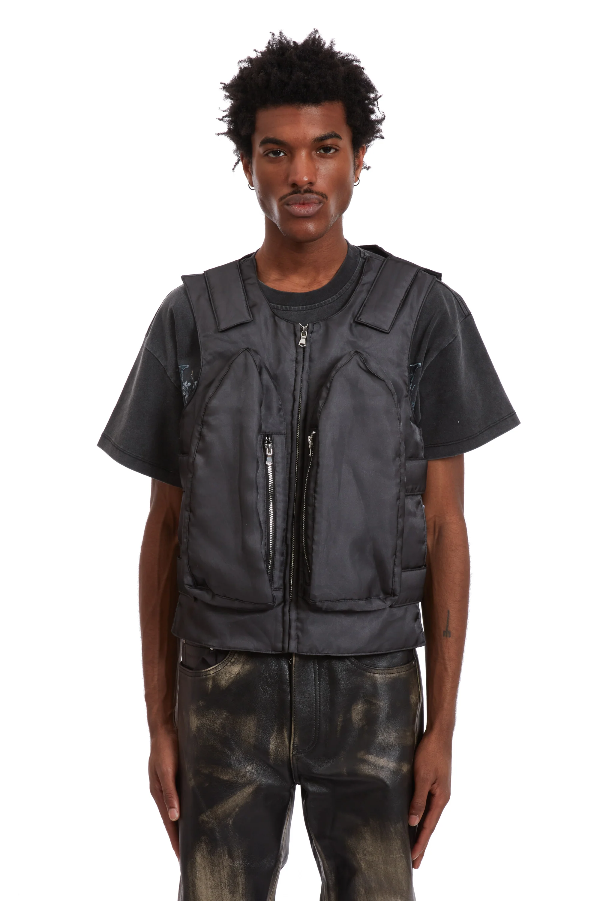 ORGANZA BULLET POINT VEST - Image 3