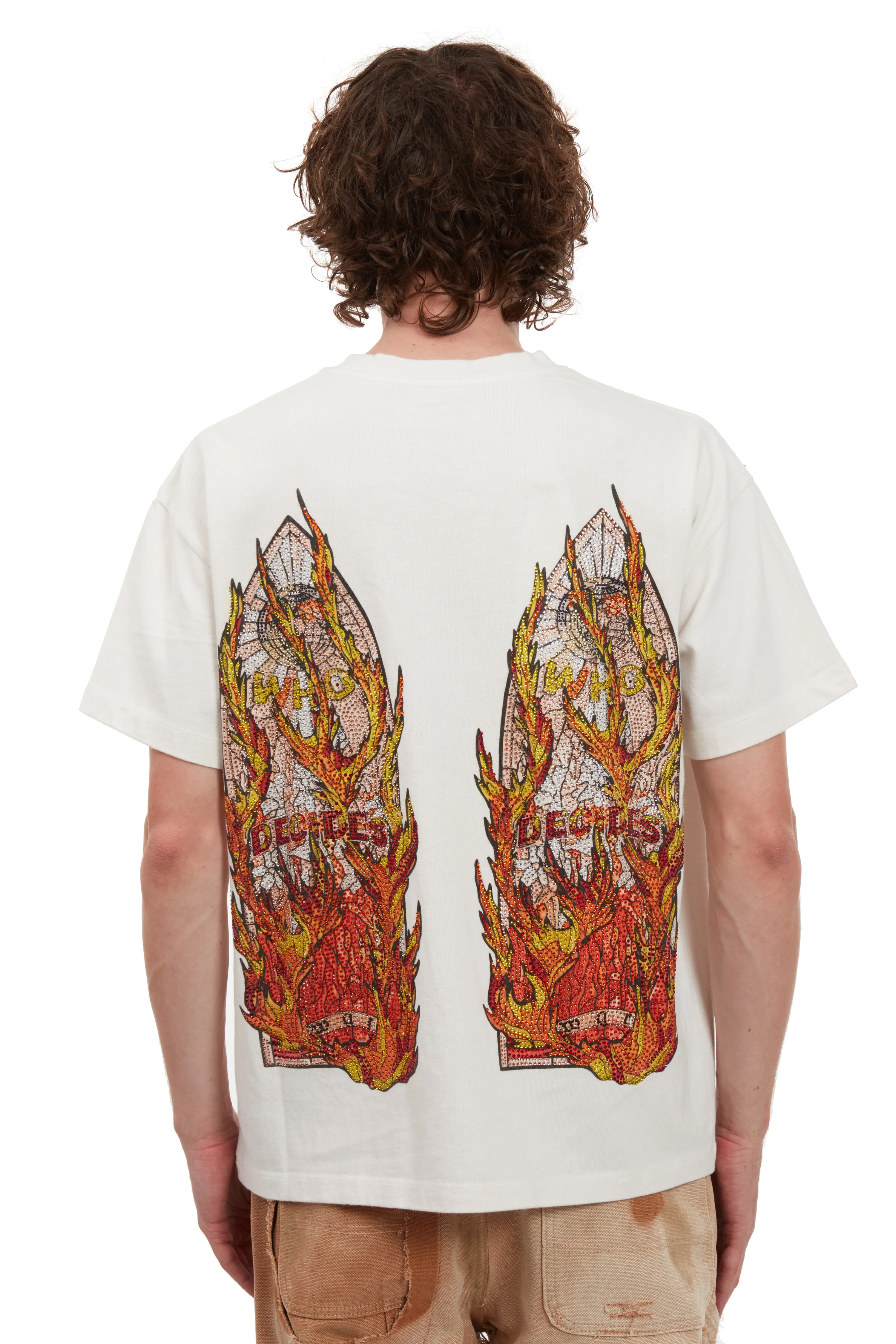 RHINESTONE FLAME GLASS JERSEY - Image 6