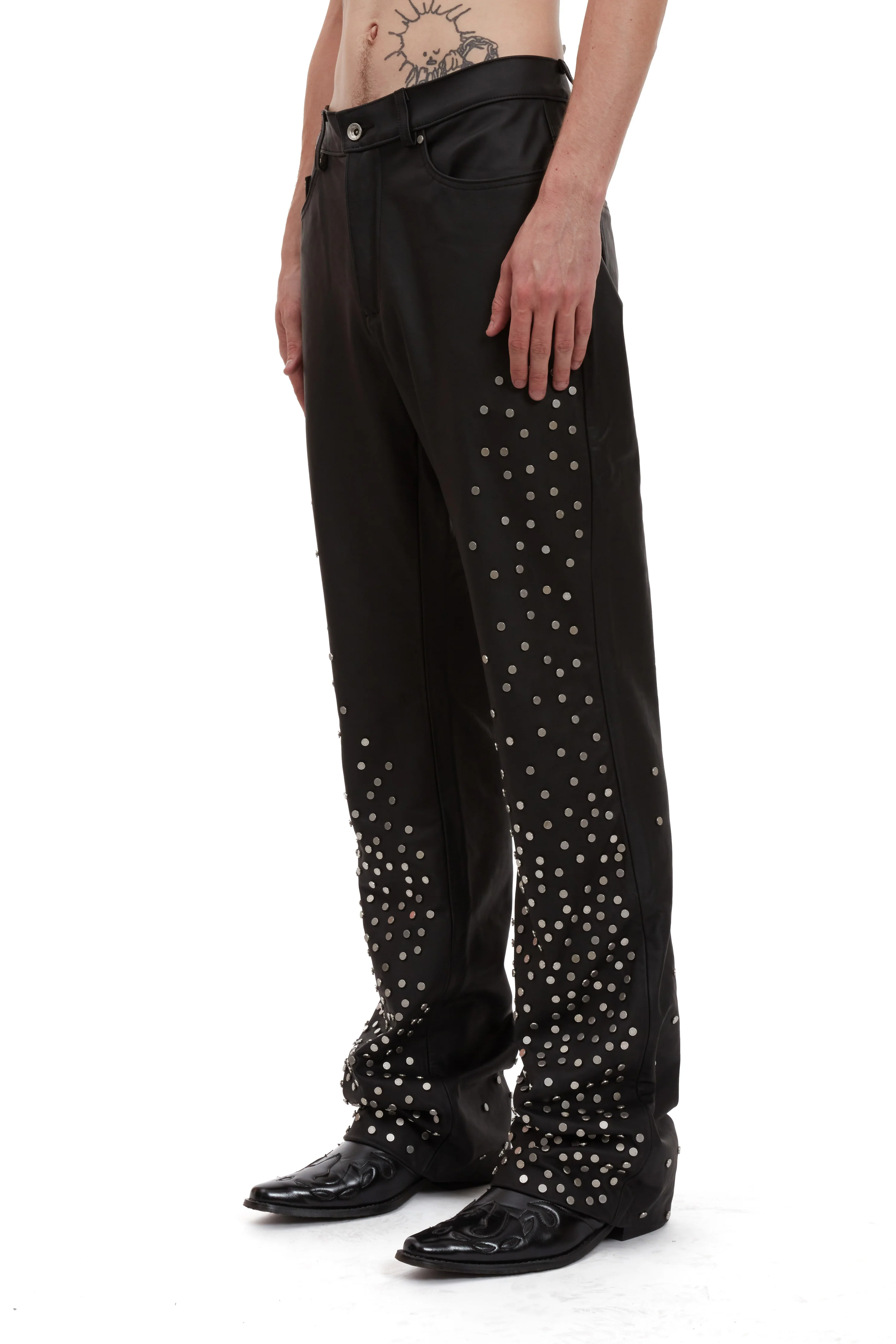 STUDDED STAR TROUSER - Image 4