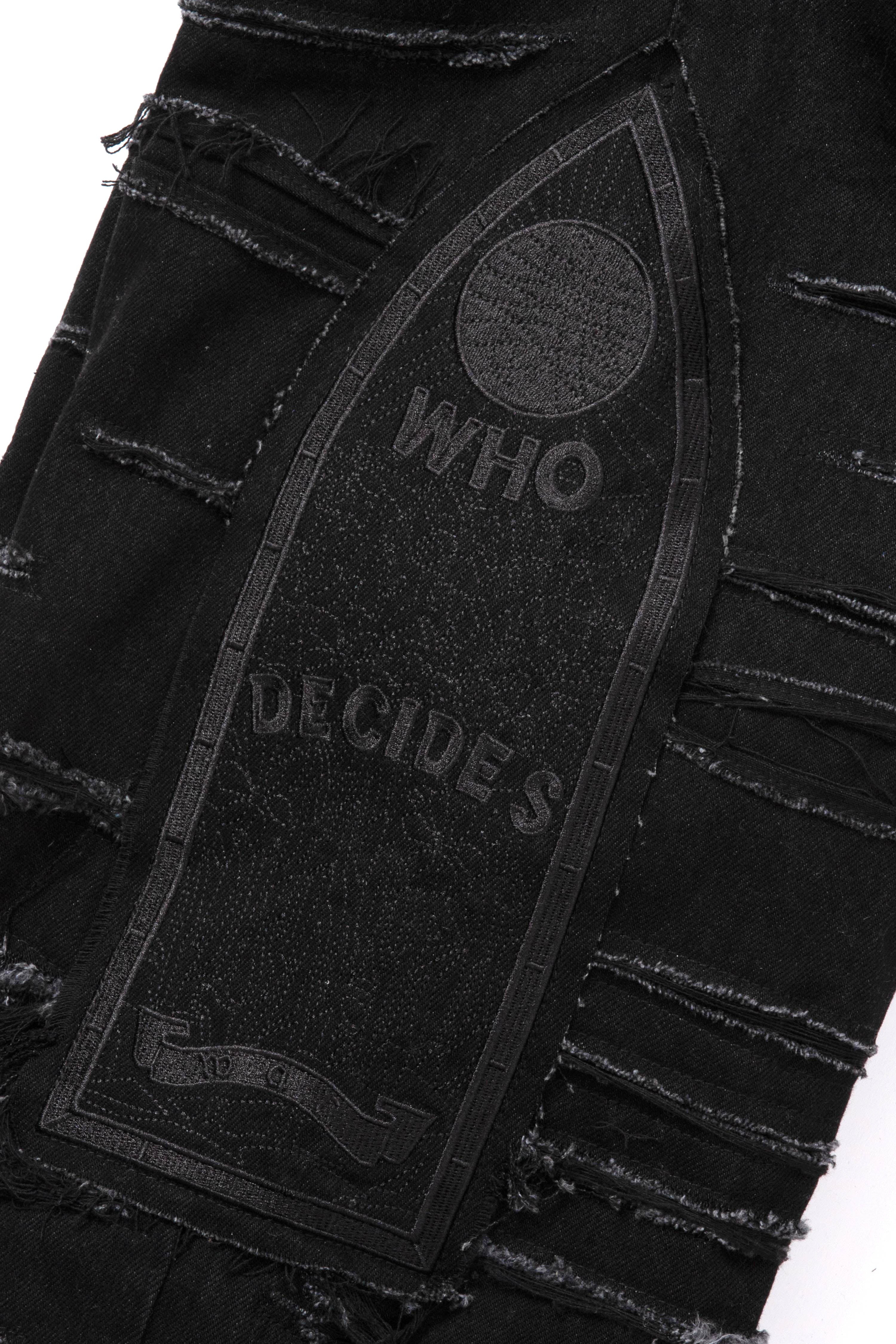 ULTRA FLARE WINDOWED DENIM - Image 2