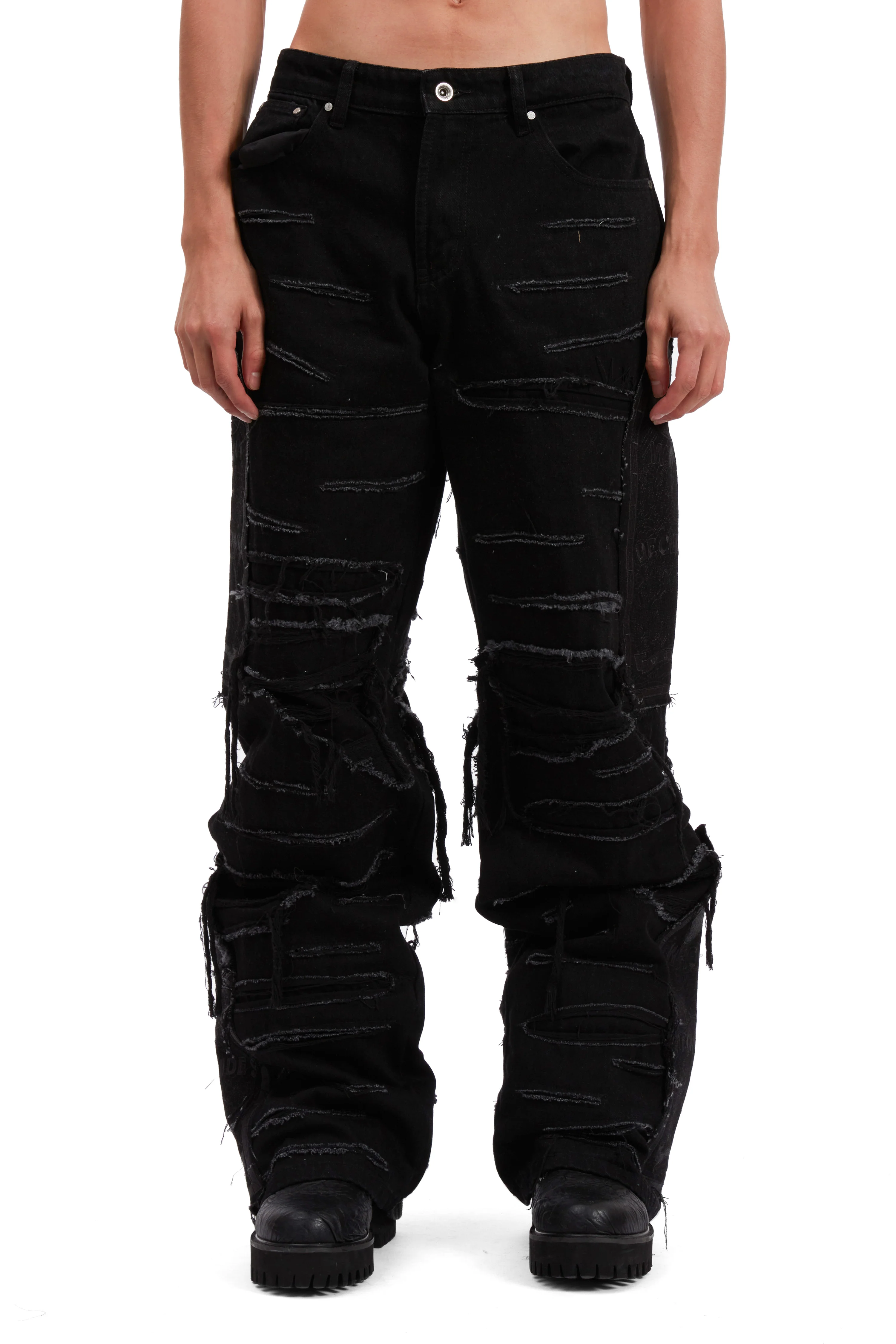 ULTRA FLARE WINDOWED DENIM - Image 3