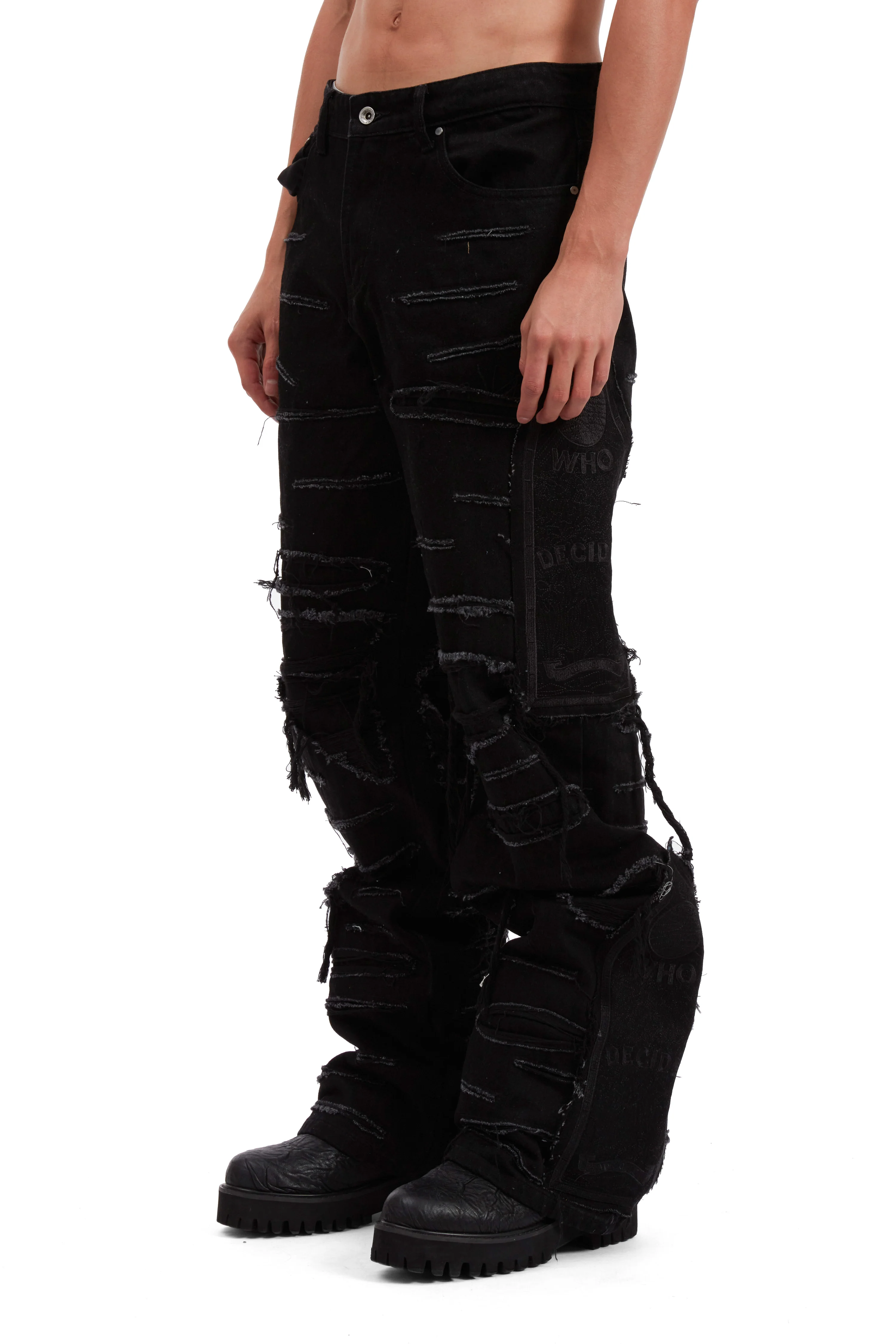 ULTRA FLARE WINDOWED DENIM - Image 4