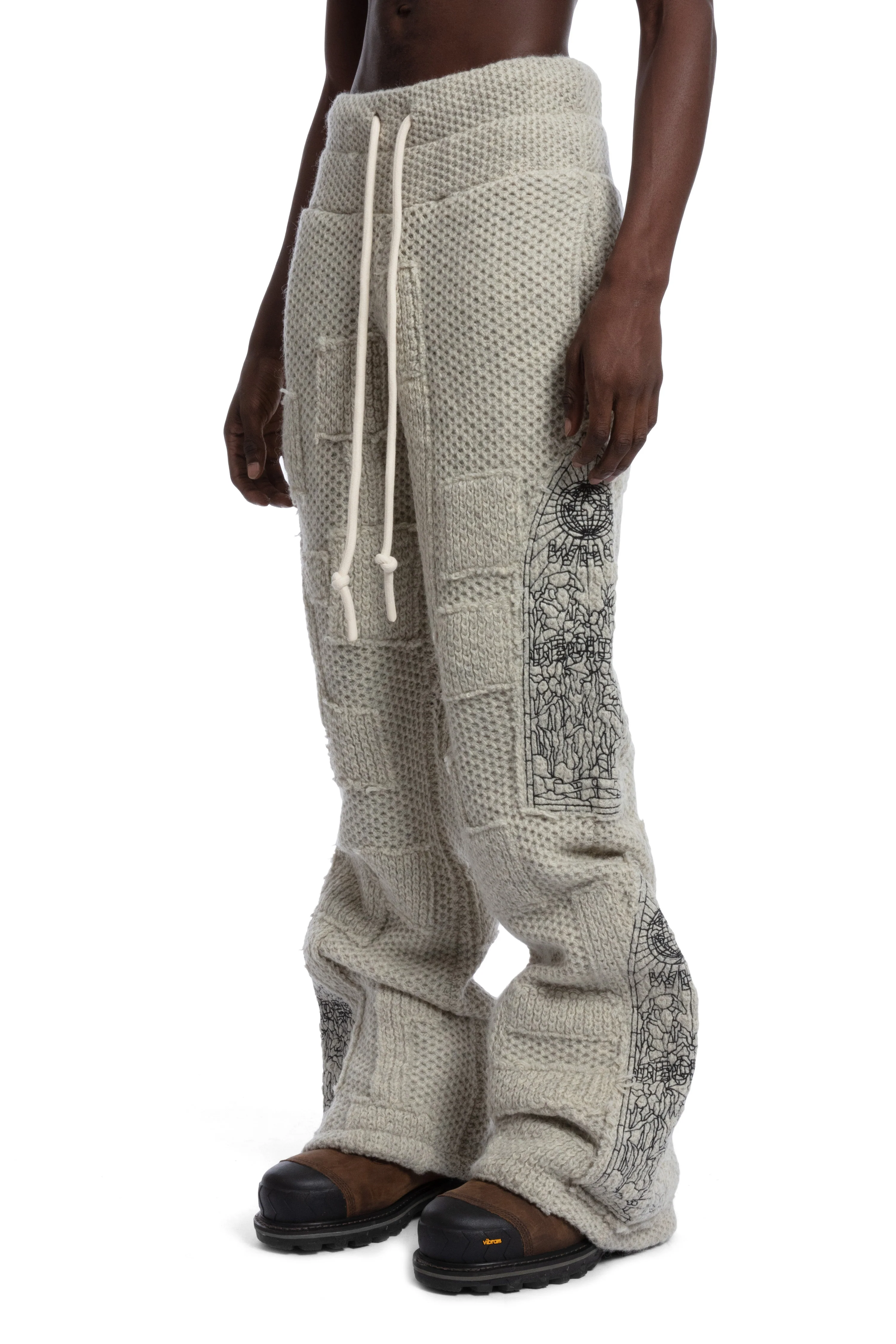 WAFFLE WINDOW SWEATPANT - Image 5