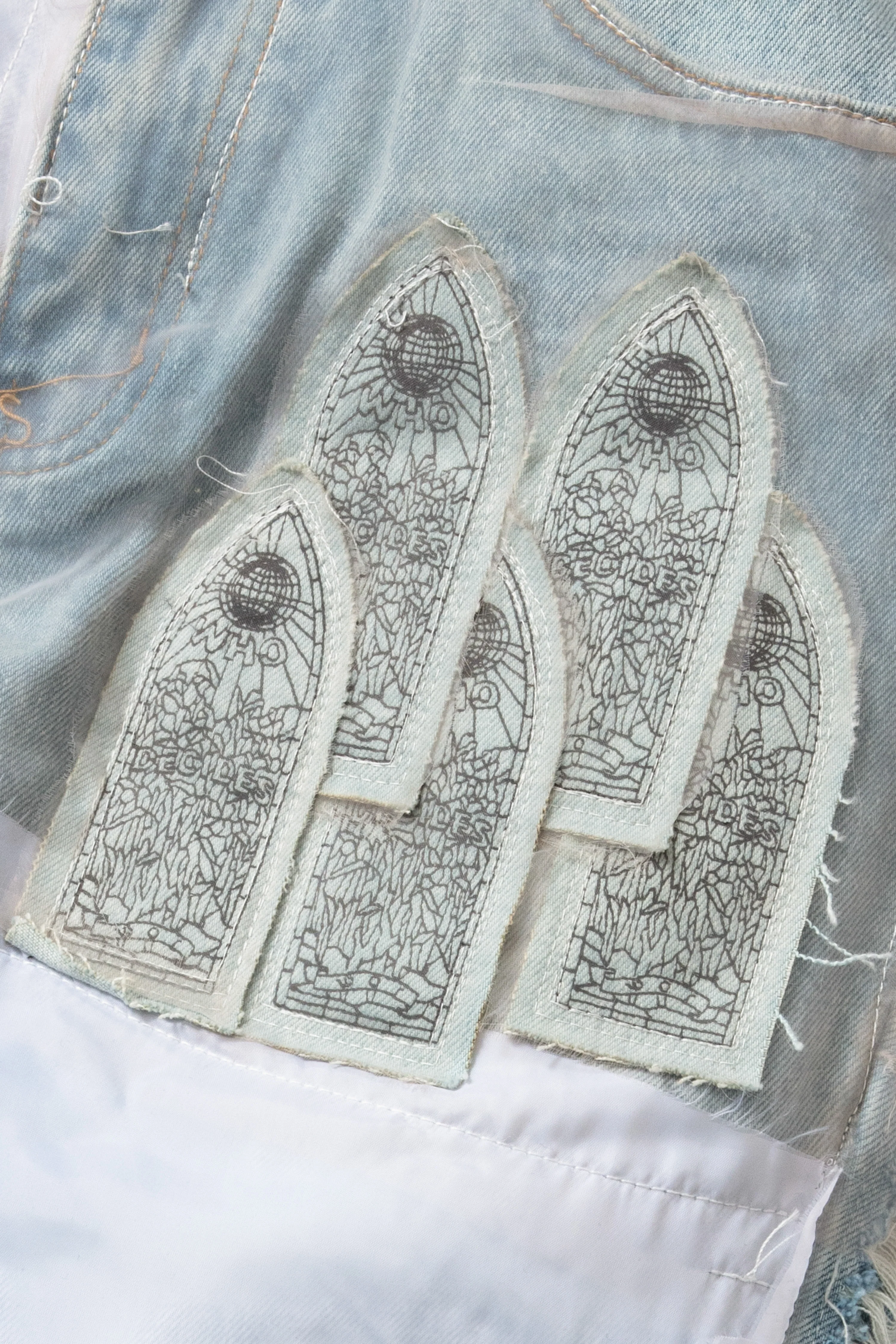 WDW WINGED ORGANZA DENIM - Image 2