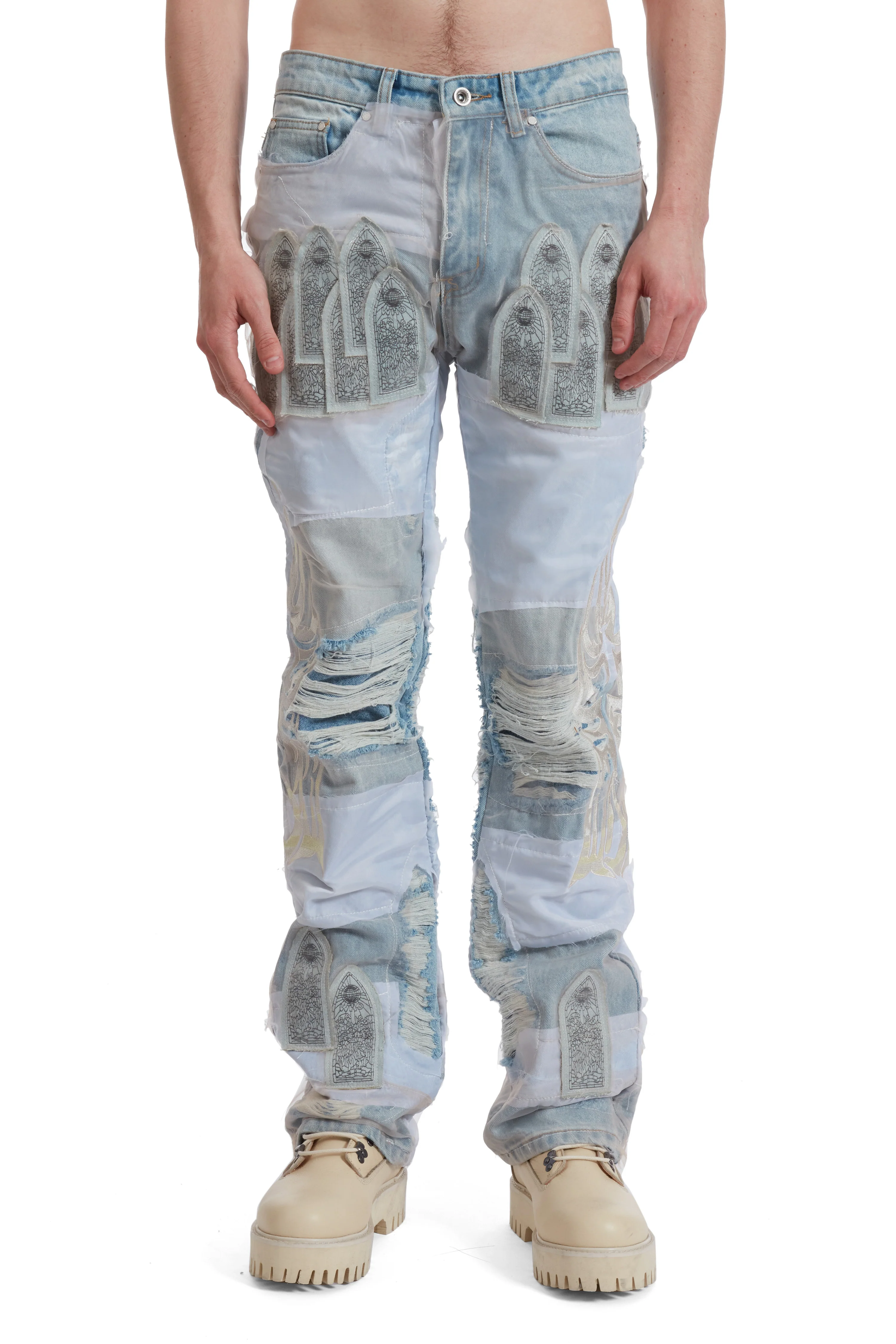 WDW WINGED ORGANZA DENIM - Image 3