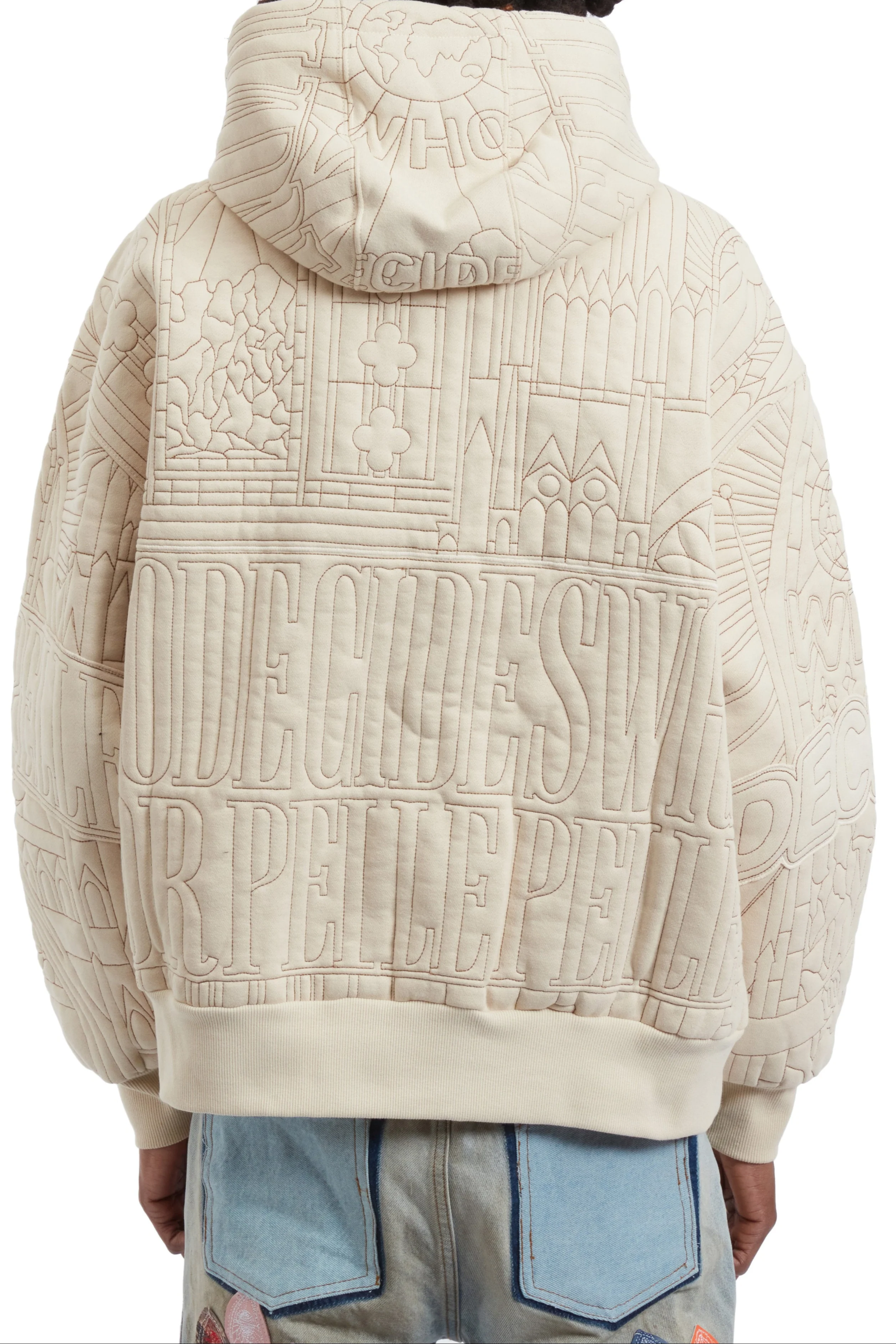 WDW X PP CATHEDRAL ZIP UP HOODIE - Image 6