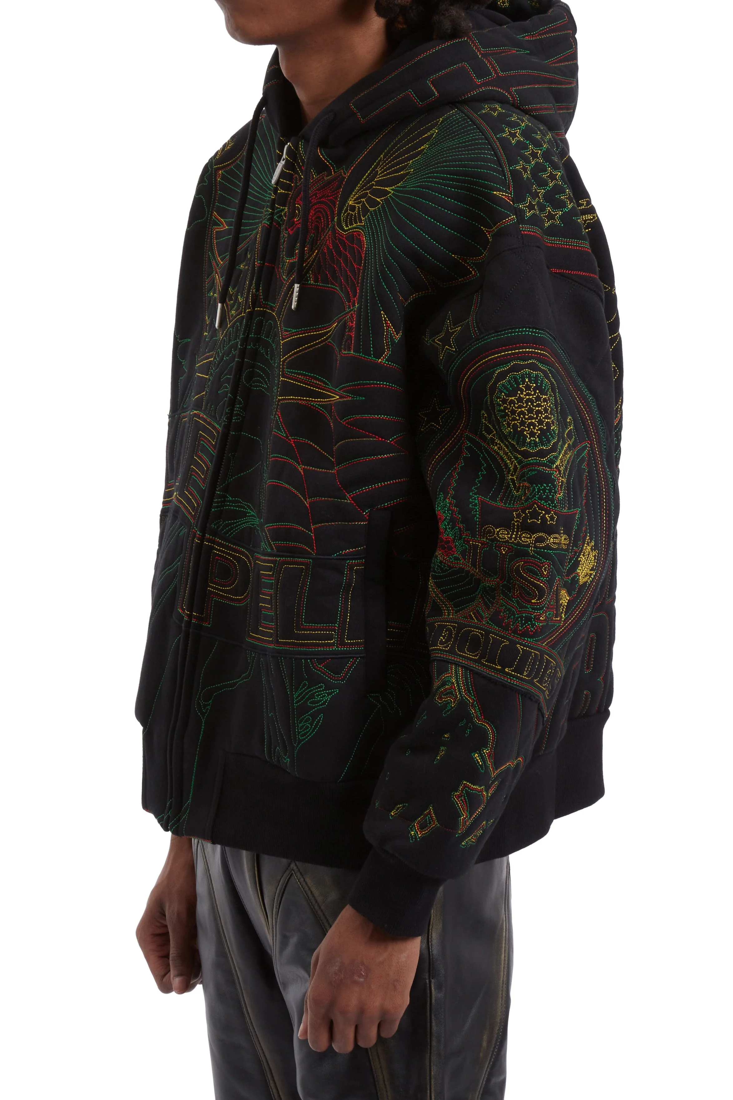WDW X PP MONUMENT ZIP UP HOODIE - Image 4