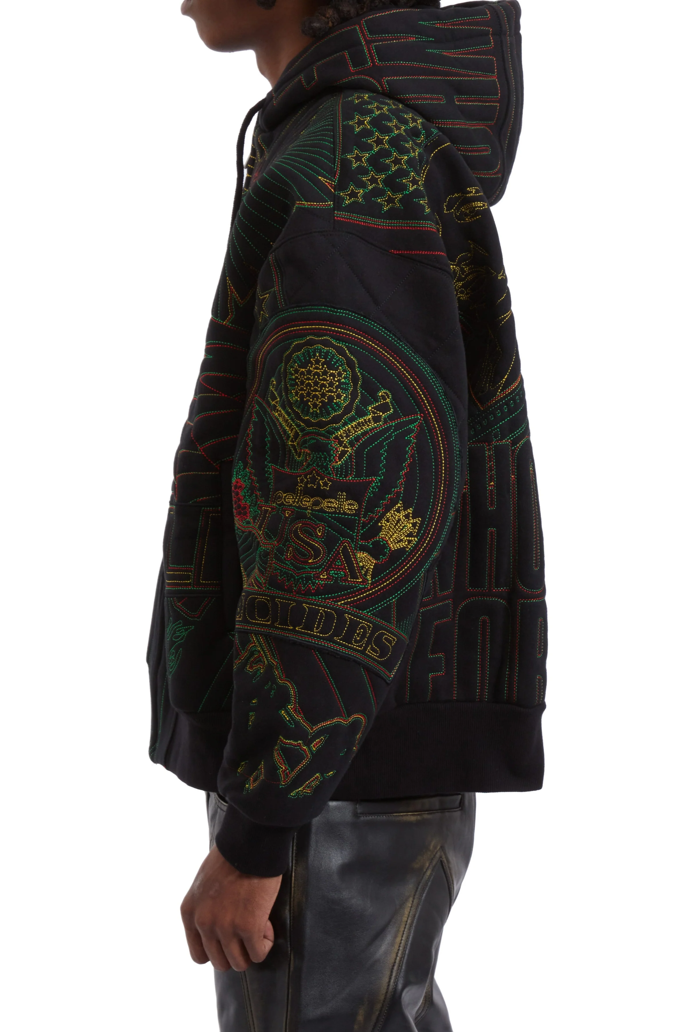 WDW X PP MONUMENT ZIP UP HOODIE - Image 5