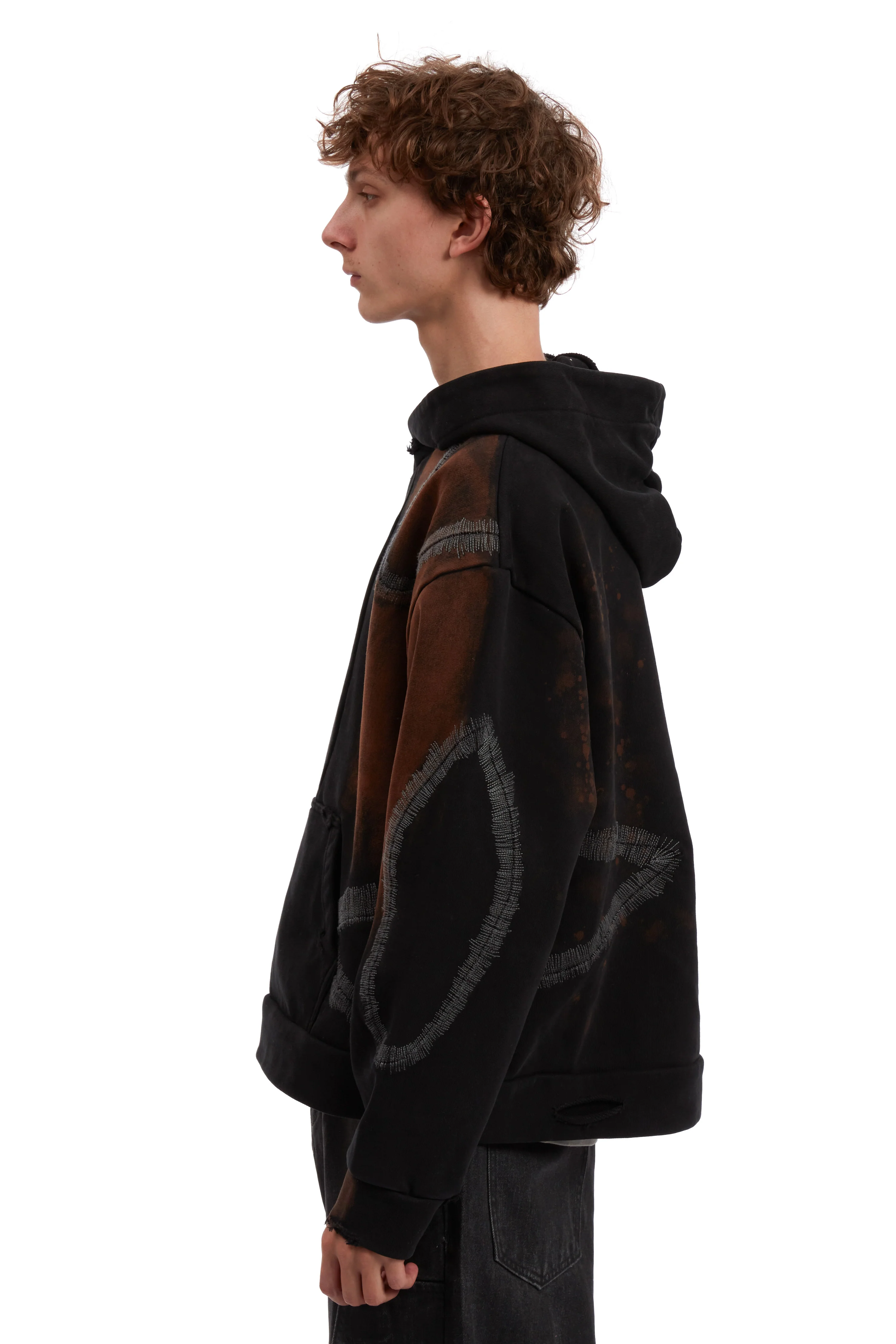 WINDOWED HOODED PULLOVER - Image 5